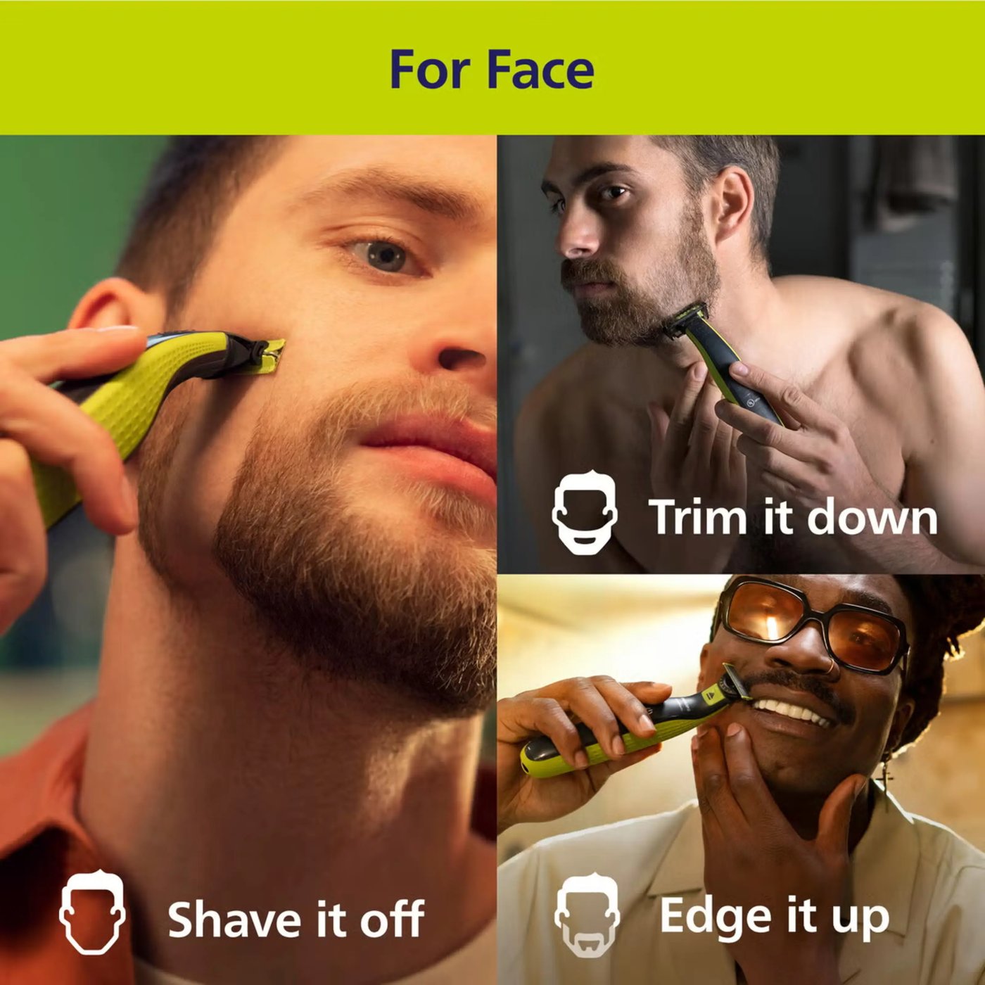 Philips OneBlade 360 skjeggtrimmer