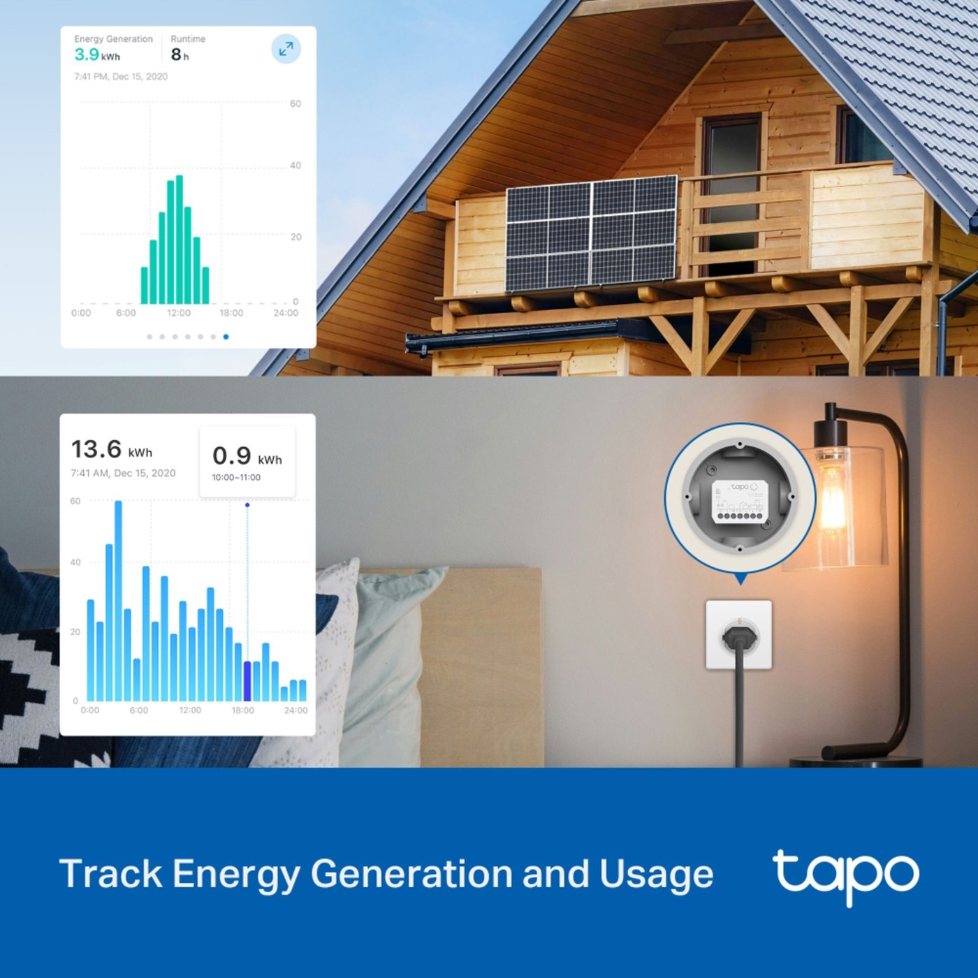 TP-link Tapo S110E Smart Switch-modul Wifi, Bluetooth, Matter