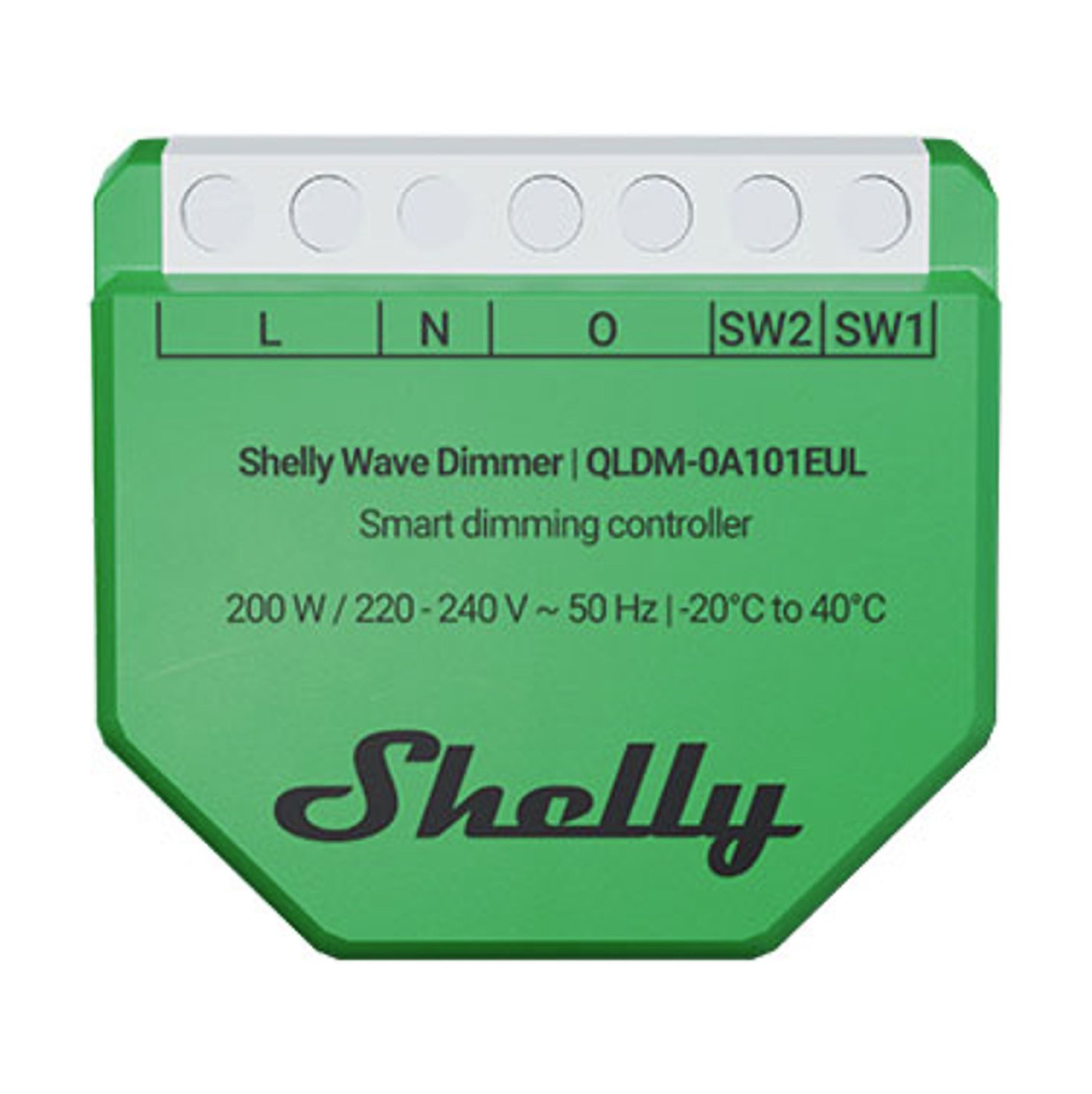 Shelly Wave Dimmer EU LR – Z-Wave 800-dimmer med Long Range
