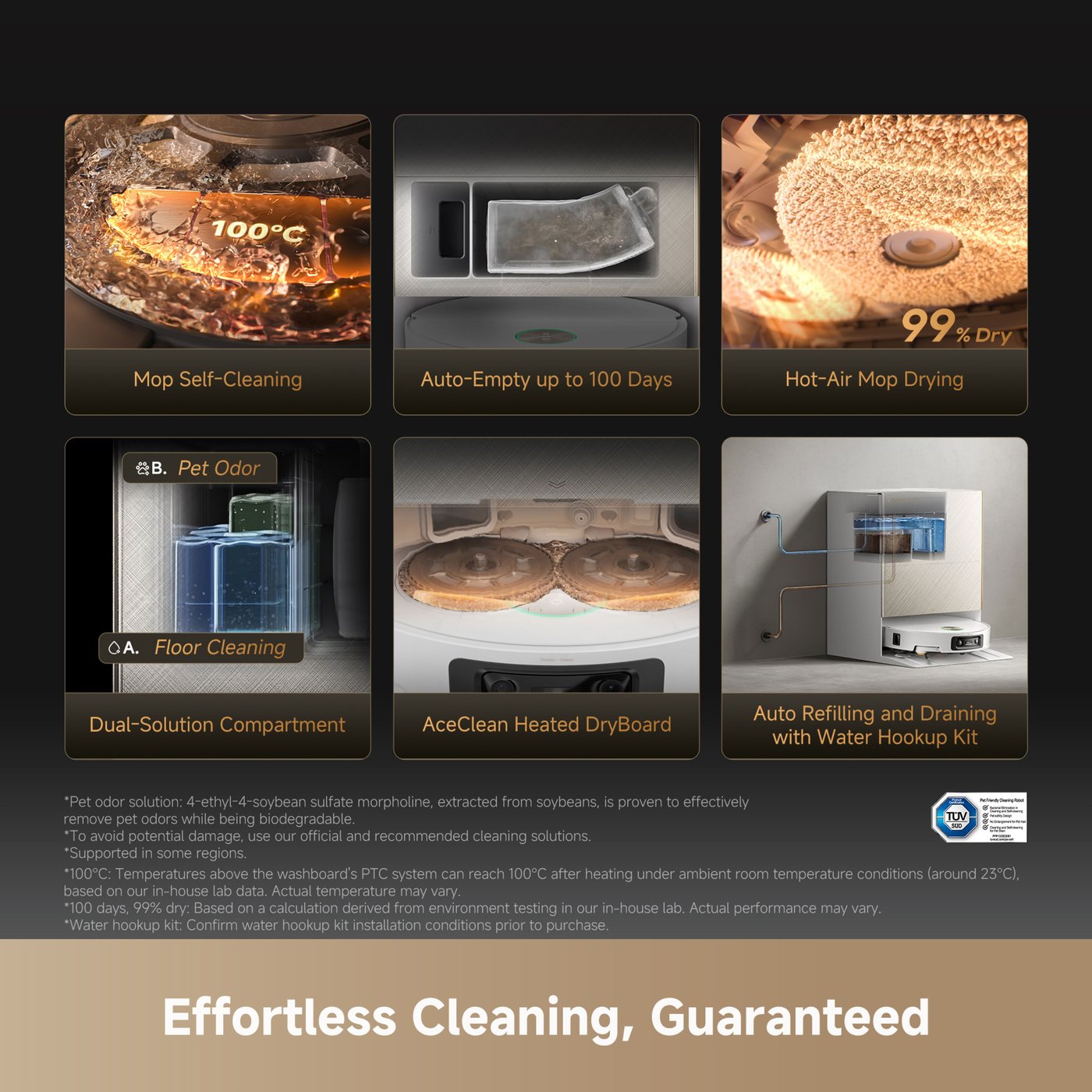 Dreame X60 Ultra – Robotdammsugare med basstation Vit