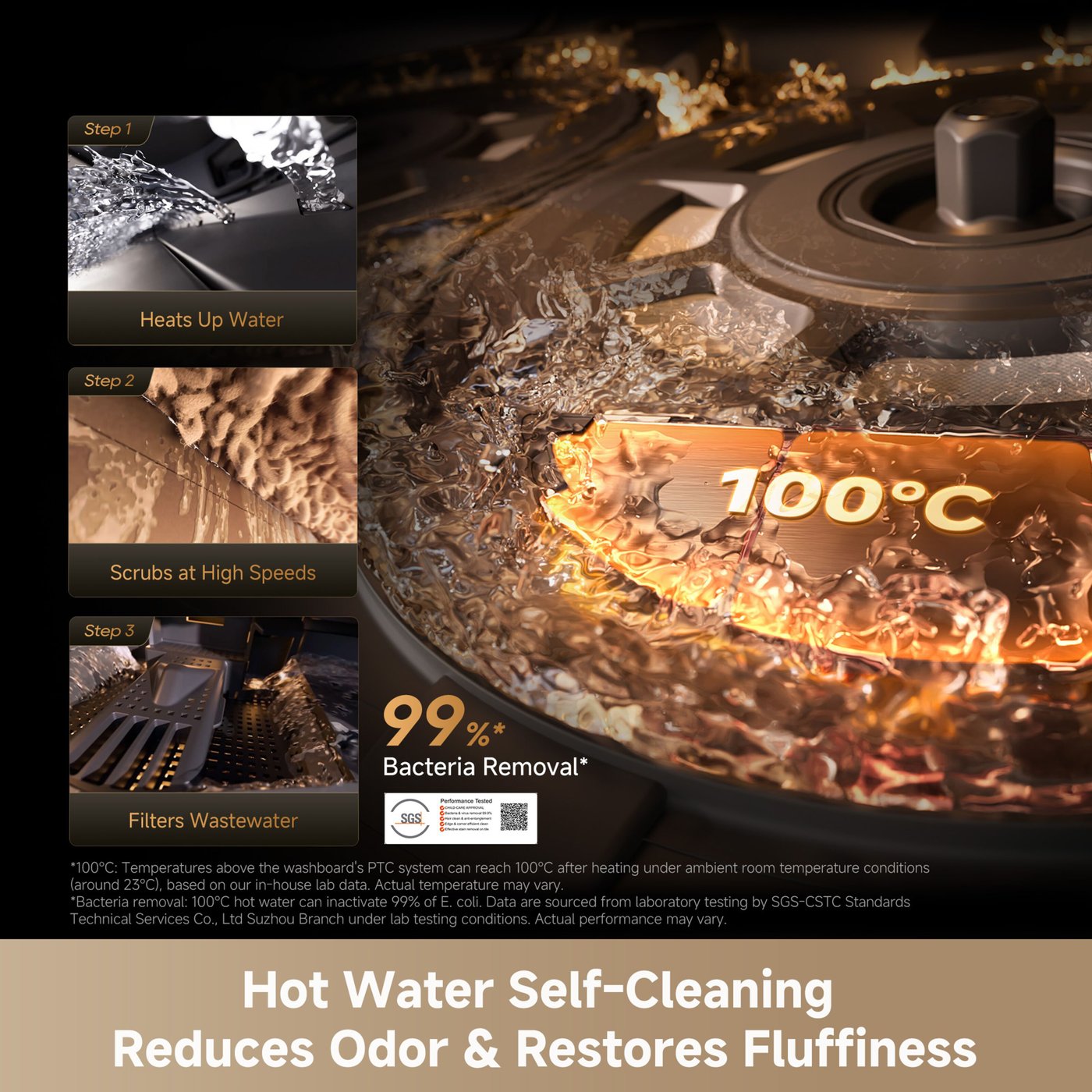 Dreame X60 Ultra – Robotdammsugare med basstation Vit