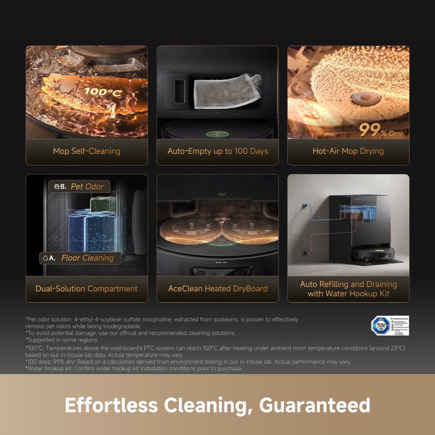 Dreame X60 Ultra – Robotdammsugare med basstation Svart