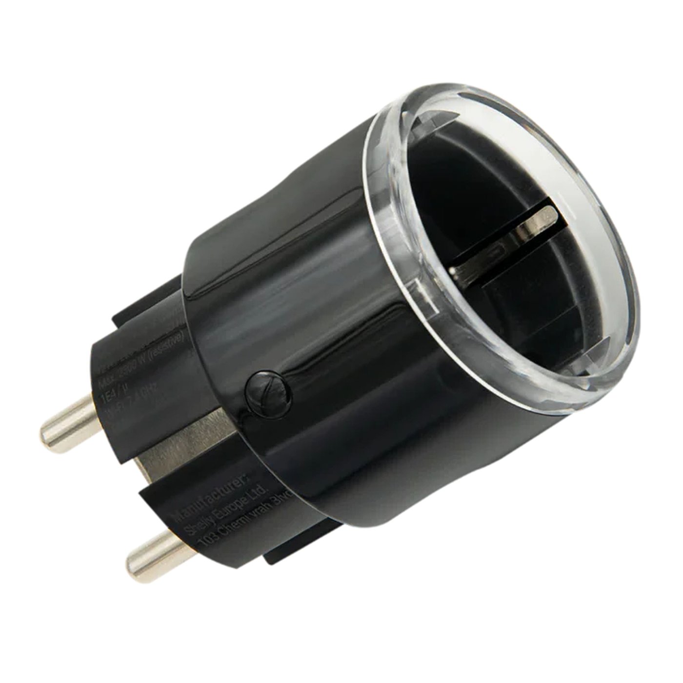 Shelly Plug S Gen3 smart kontakt Svart