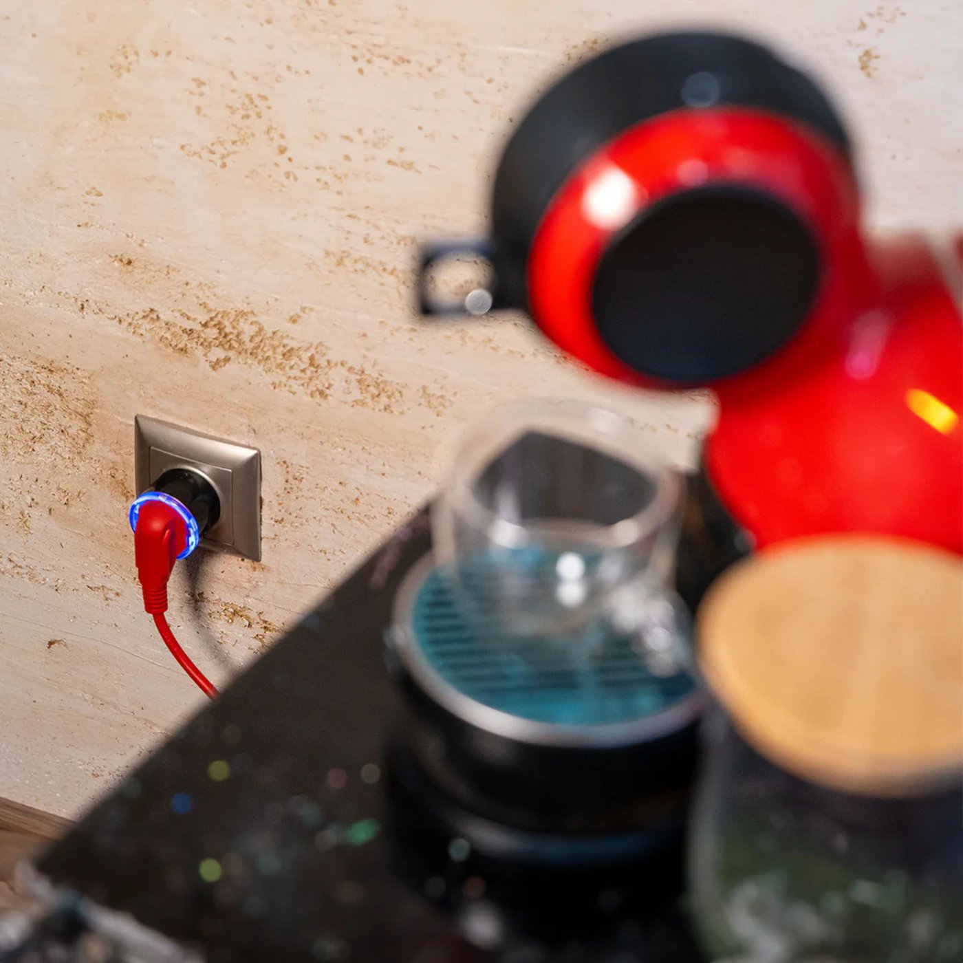 Shelly Plug S Gen3 smart kontakt Svart