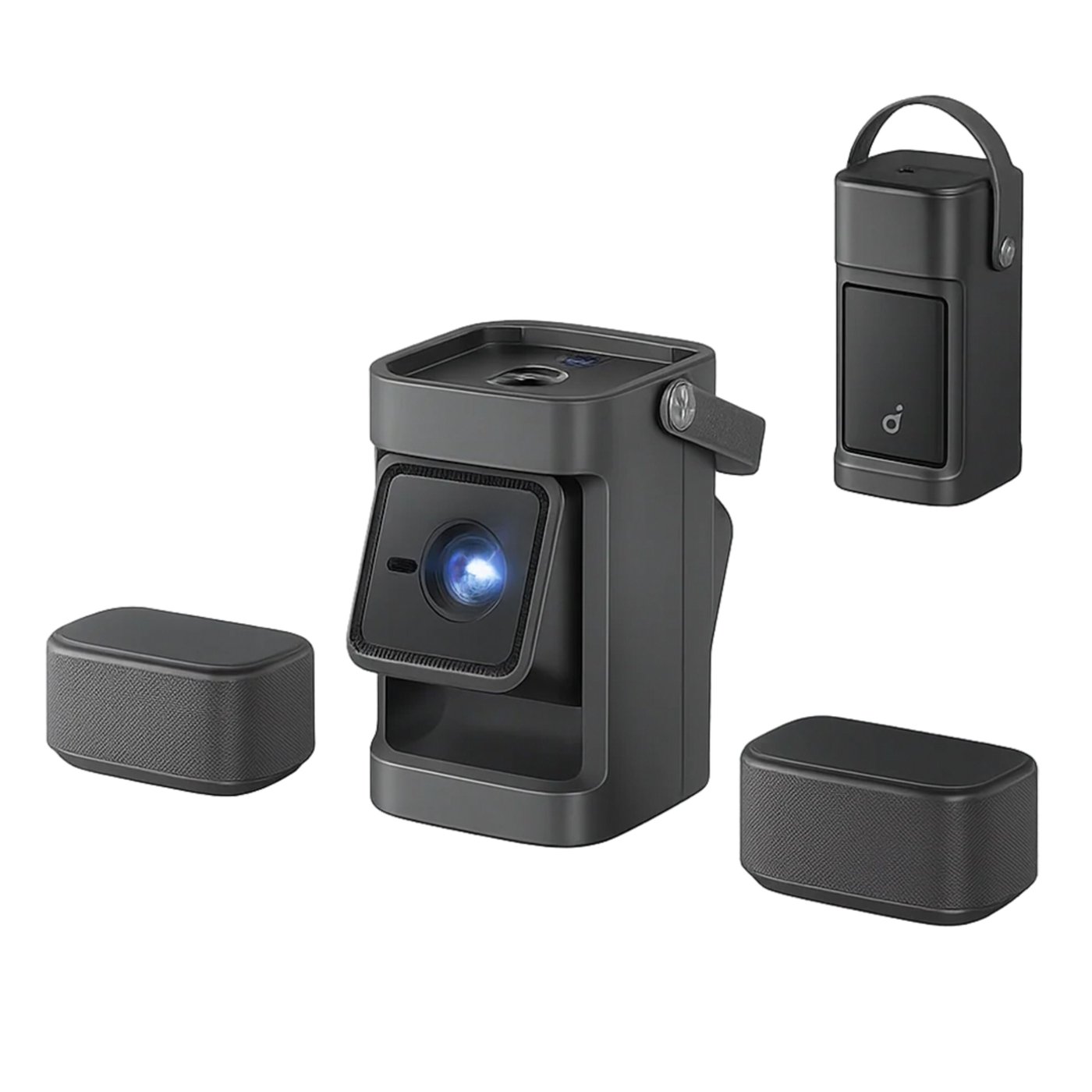 Soundcore Nebula P1 bärbar projektor med avtagbara högtalare