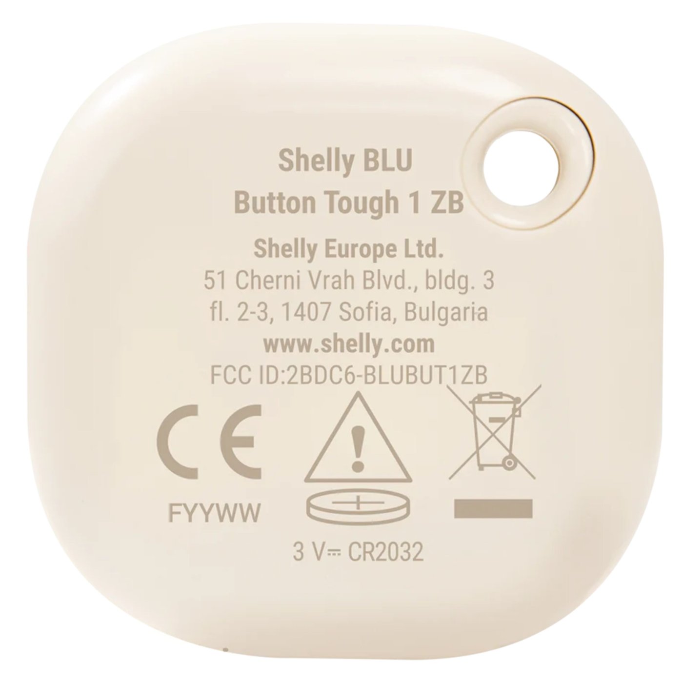 Shelly BLU Button Tough 1 ZB Ivory