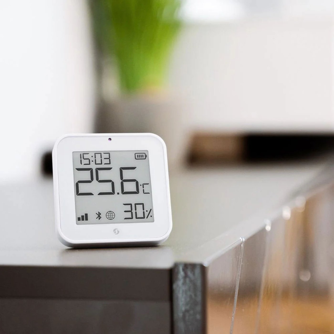 Shelly BLU H&T Display ZB sensor Vit