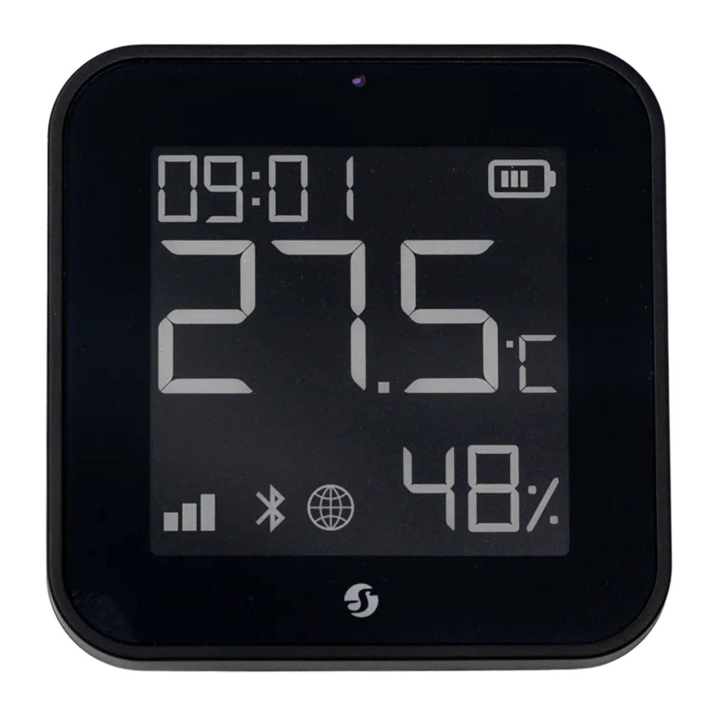 Shelly BLU H&T Display ZB sensor Svart