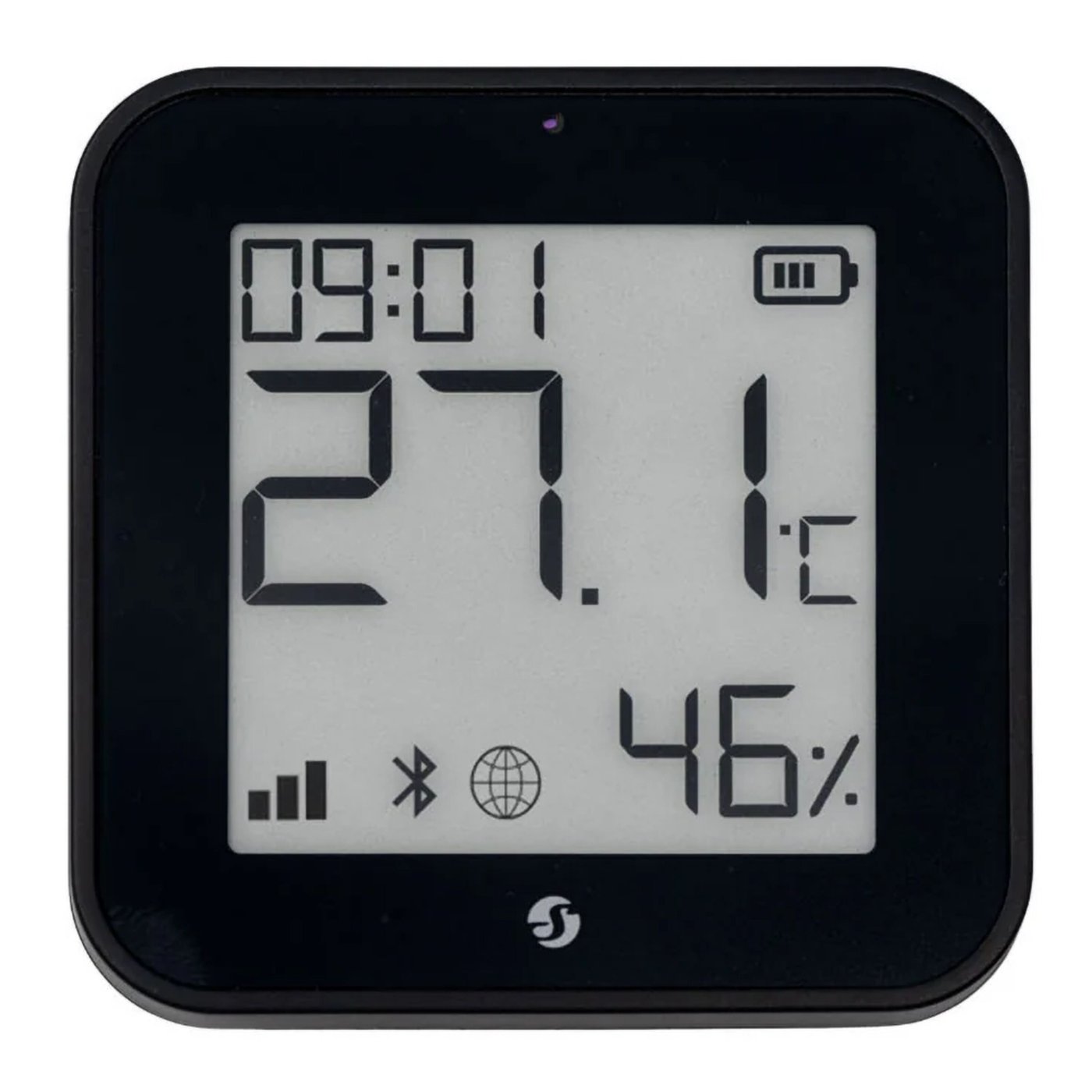 Shelly BLU H&T Display ZB sensor Svart