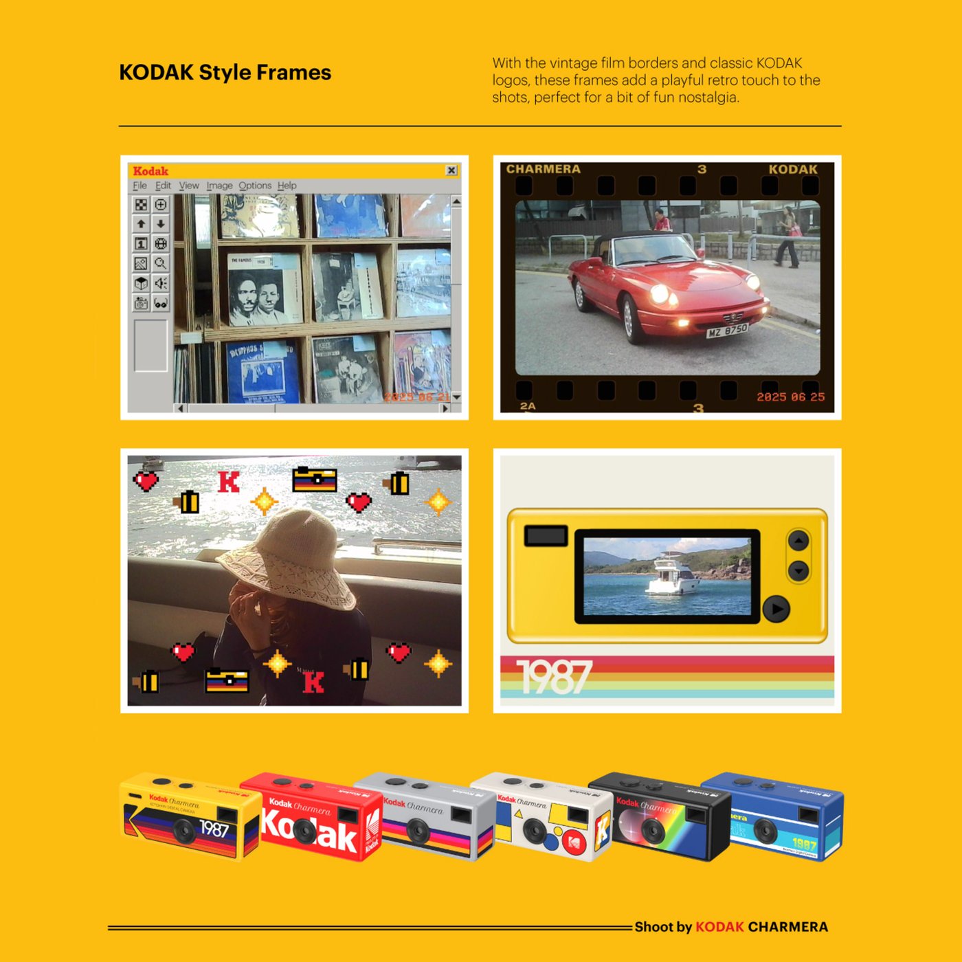 Kodak Charmera nyckelringskamera Blind Box