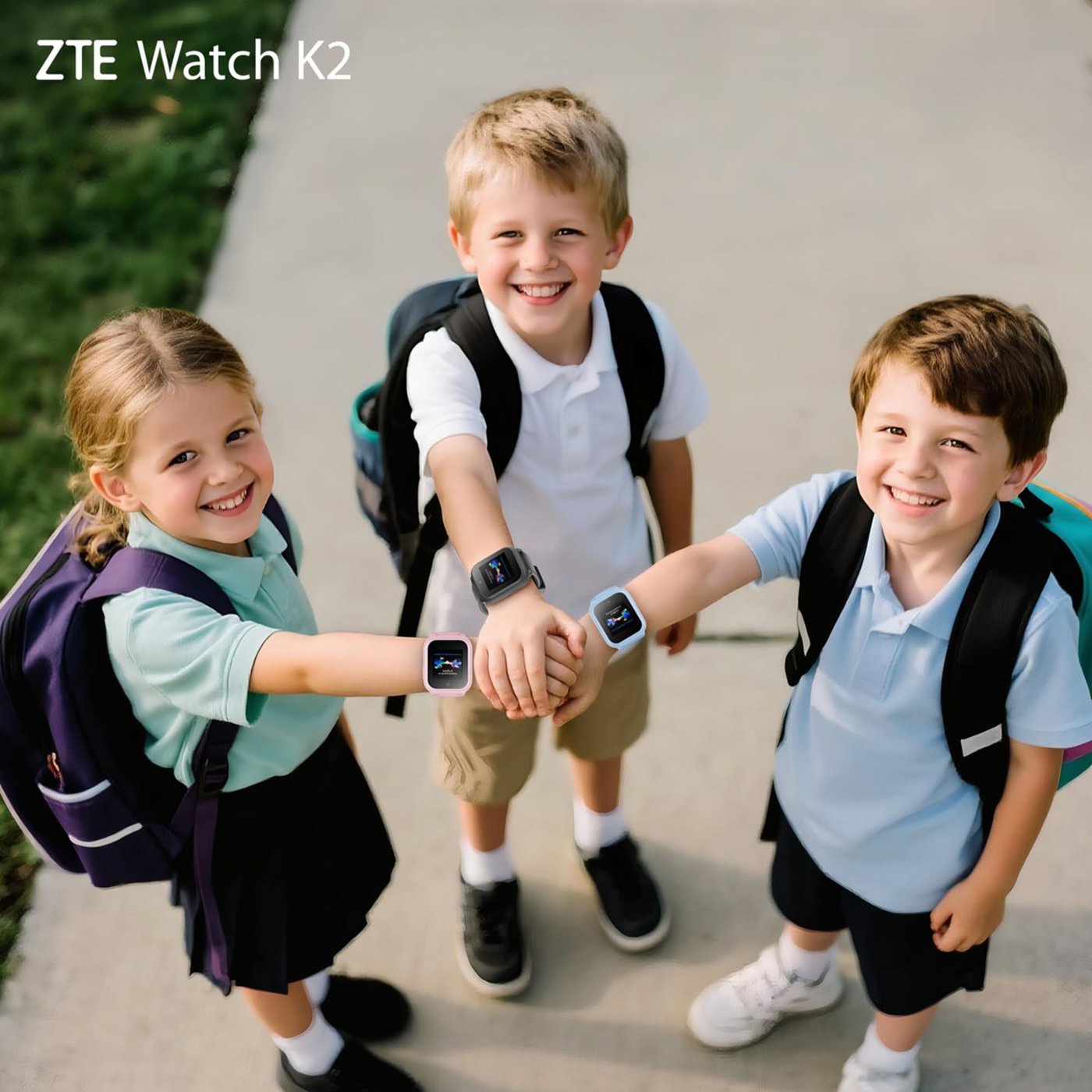 ZTE Watch K2 – smartklocka för barn Blå