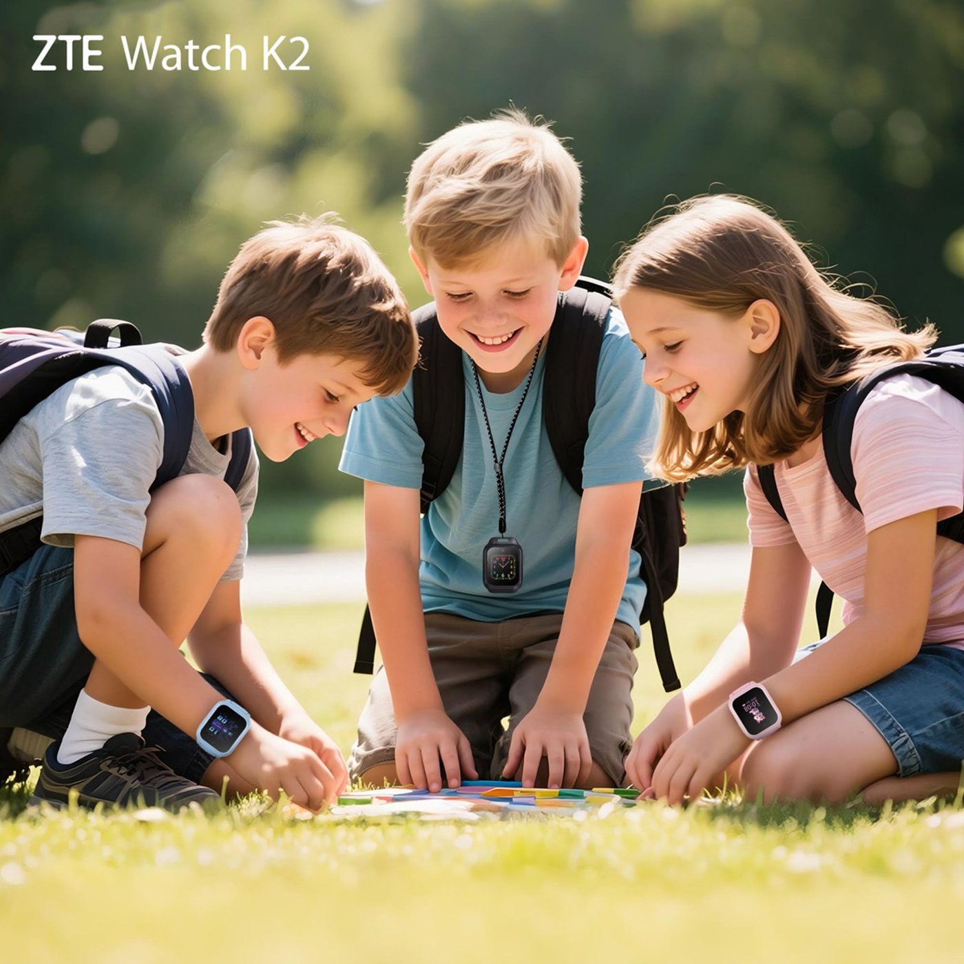 ZTE Watch K2 – smartklocka för barn Rosa