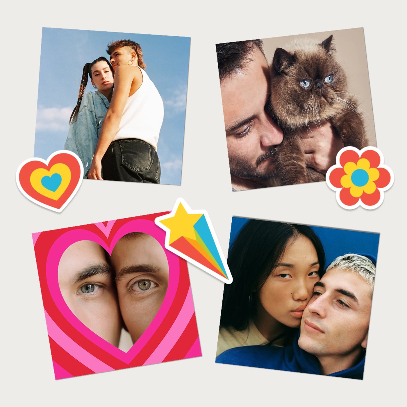 Polaroid Hi-Print 3×3 Photo Printer – portabel fotoskrivare + 60 ark