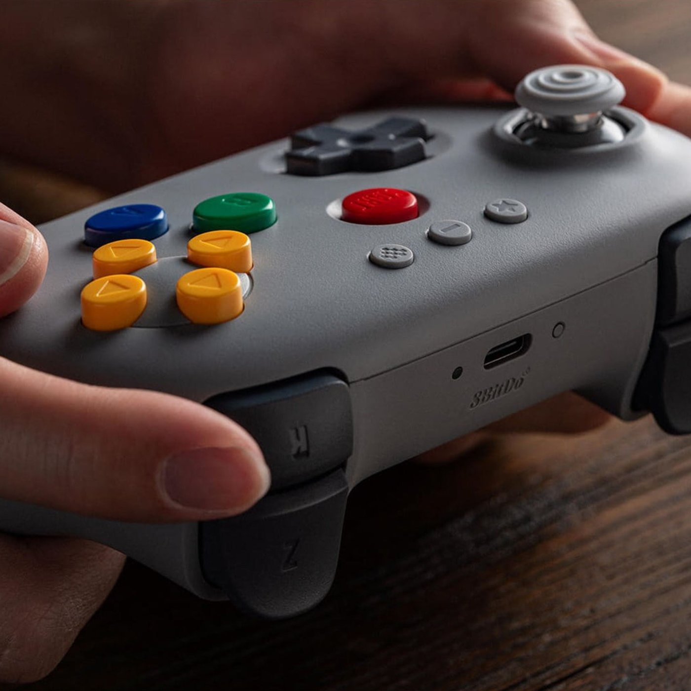8Bitdo 64 Bluetooth Controller Classic Grey Classic Grey