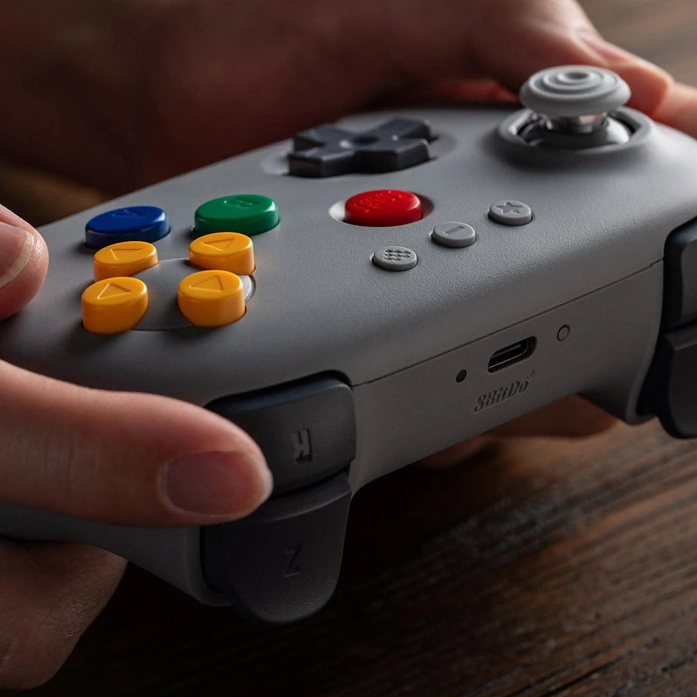 8Bitdo 64 Bluetooth Controller Classic Grey