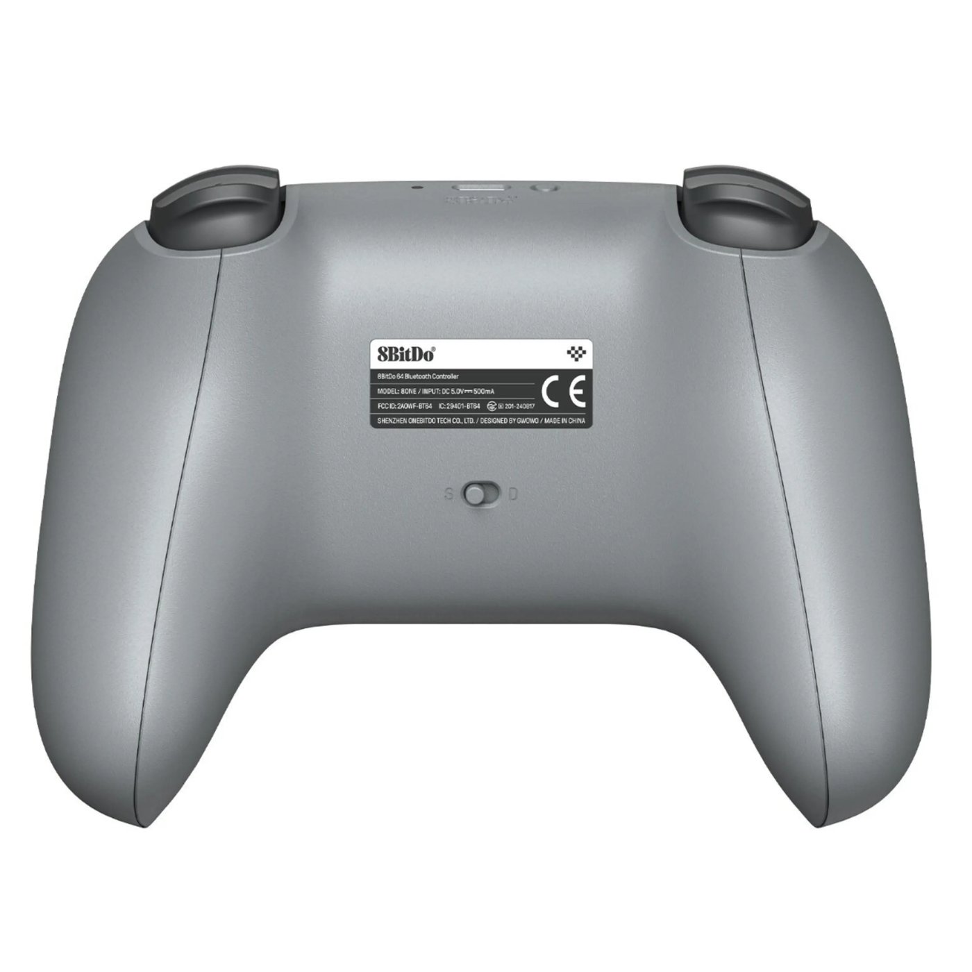 8Bitdo 64 Bluetooth Controller Classic Grey