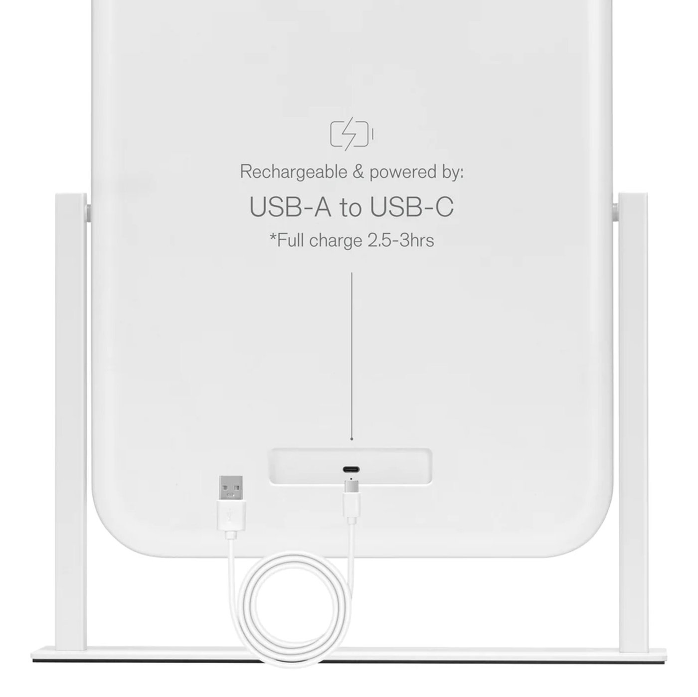 Wilfa Shine sminkspegel med LED-belysning