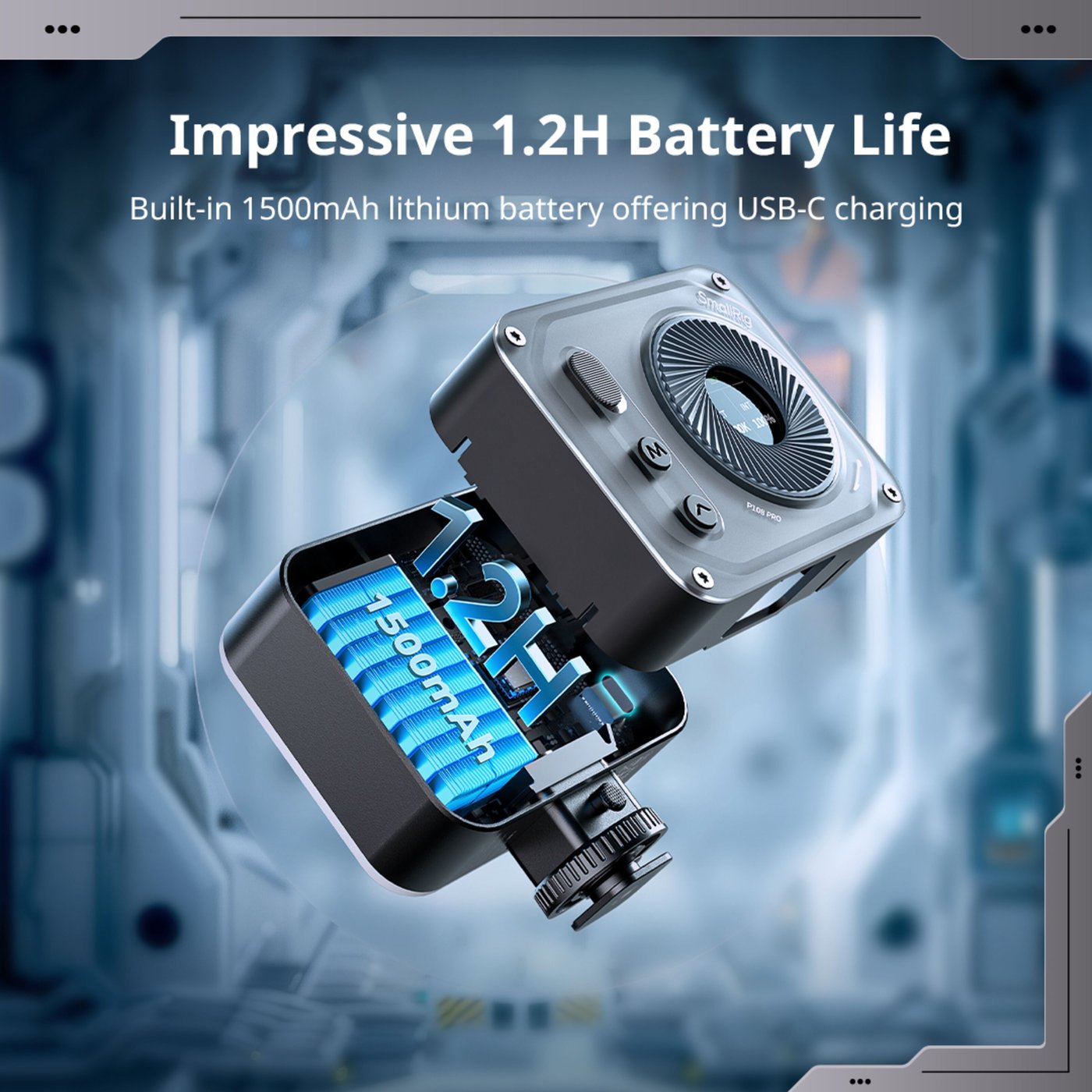 SmallRig Vibe P108 Pro mini-LED-videolampa