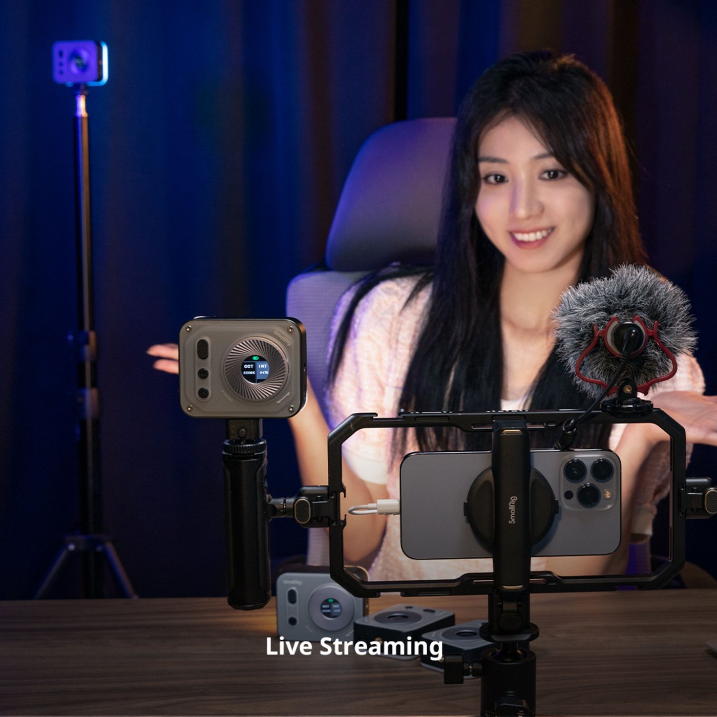 SmallRig Vibe P108 Pro mini-LED-videolampa