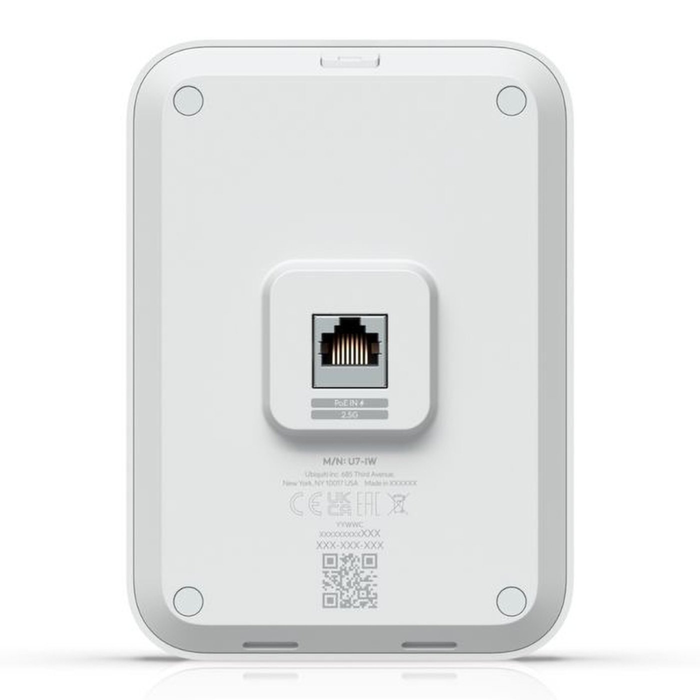 Ubiquiti U7 In-Wall – Wifi 7-aksesspunkt