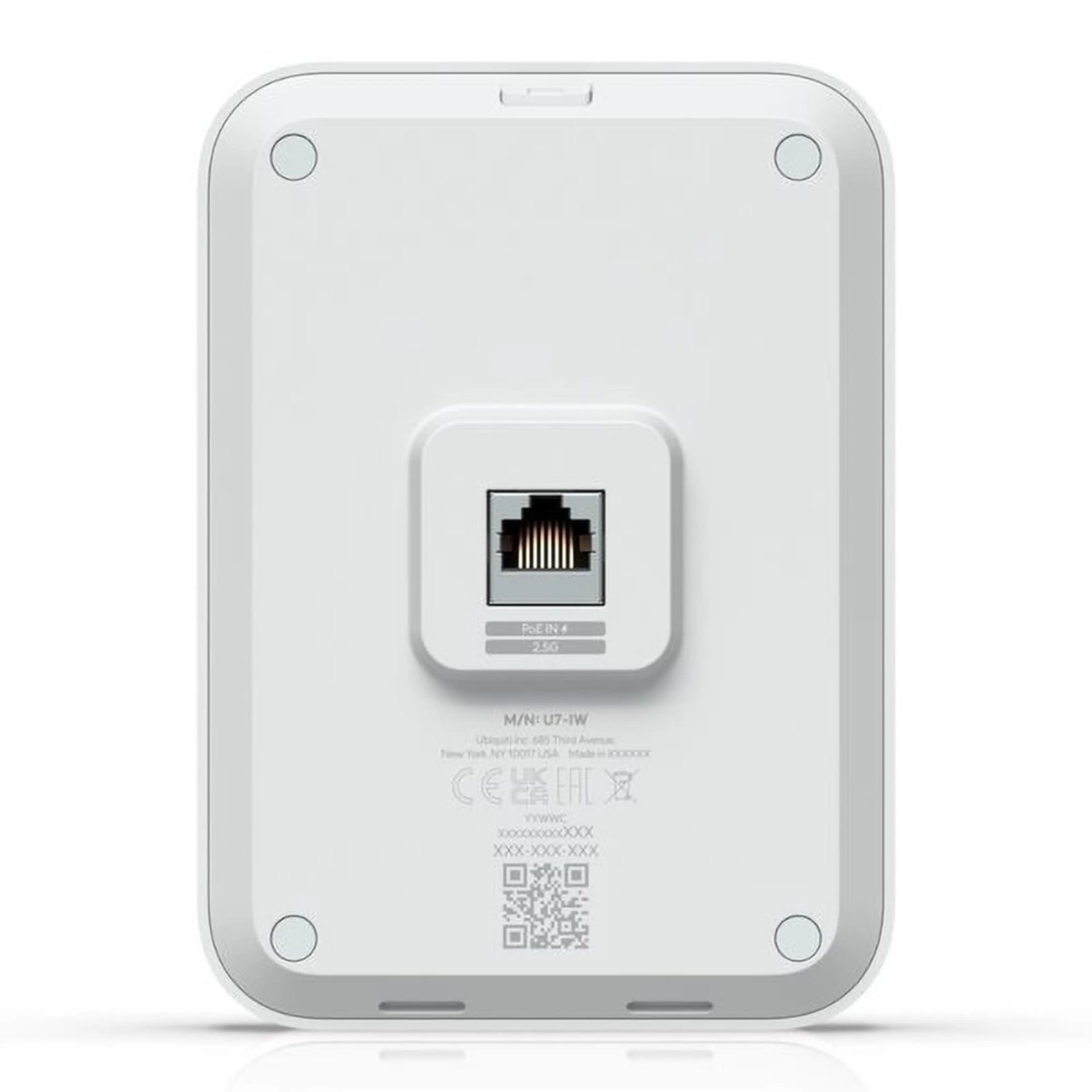 Ubiquiti U7 In-Wall – Wifi 7-aksesspunkt