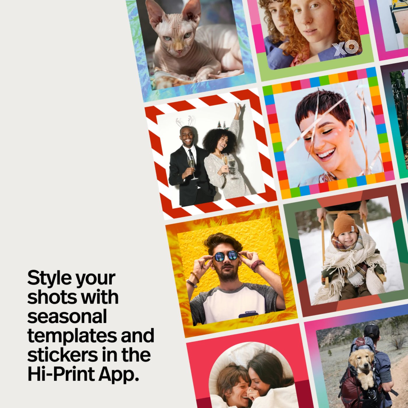 Polaroid Hi-Print 3×3 Photo Printer – bærbar fotoskriver + 10 ark