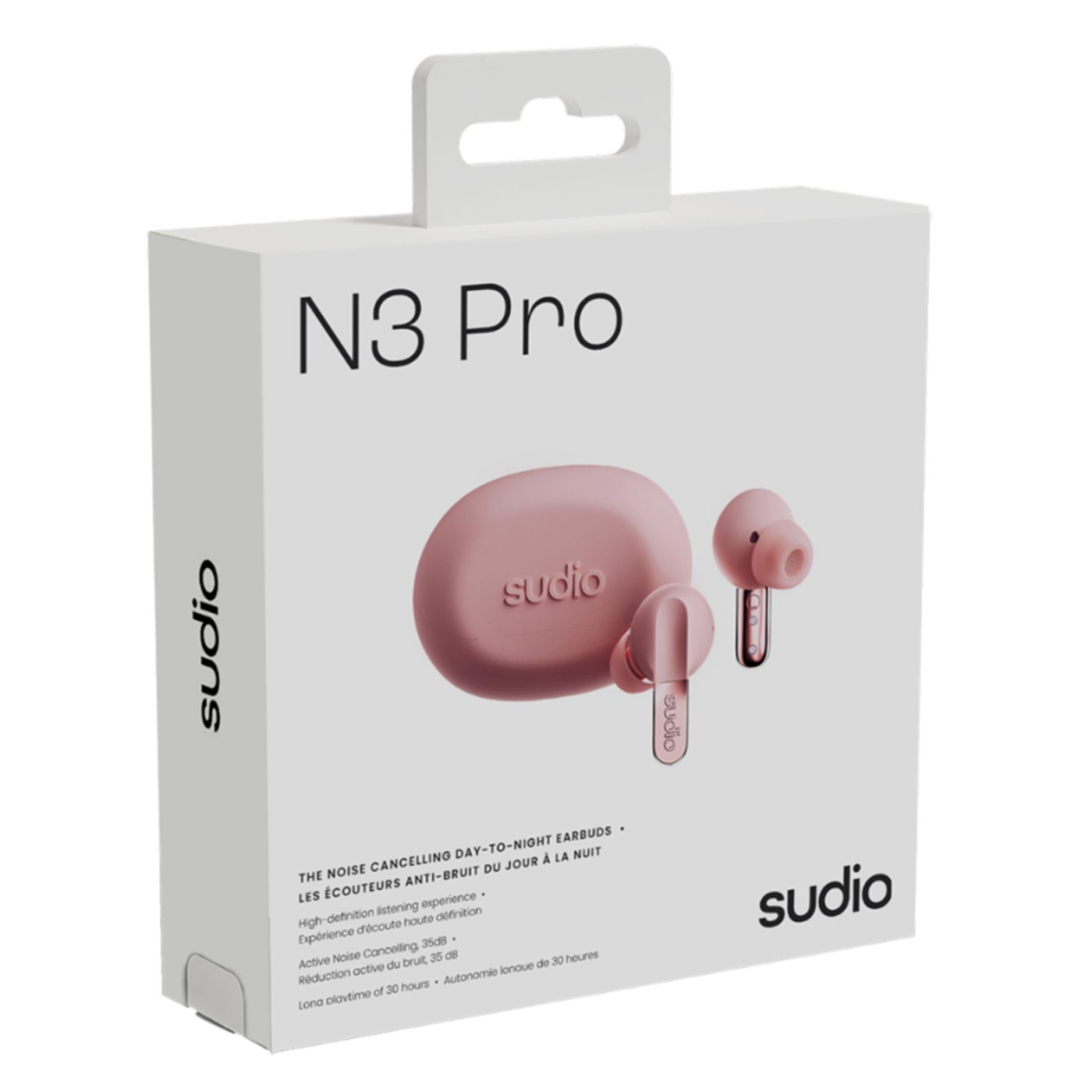 Sudio N3 Pro Day-To-Night in-ear hodetelefoner Rosa