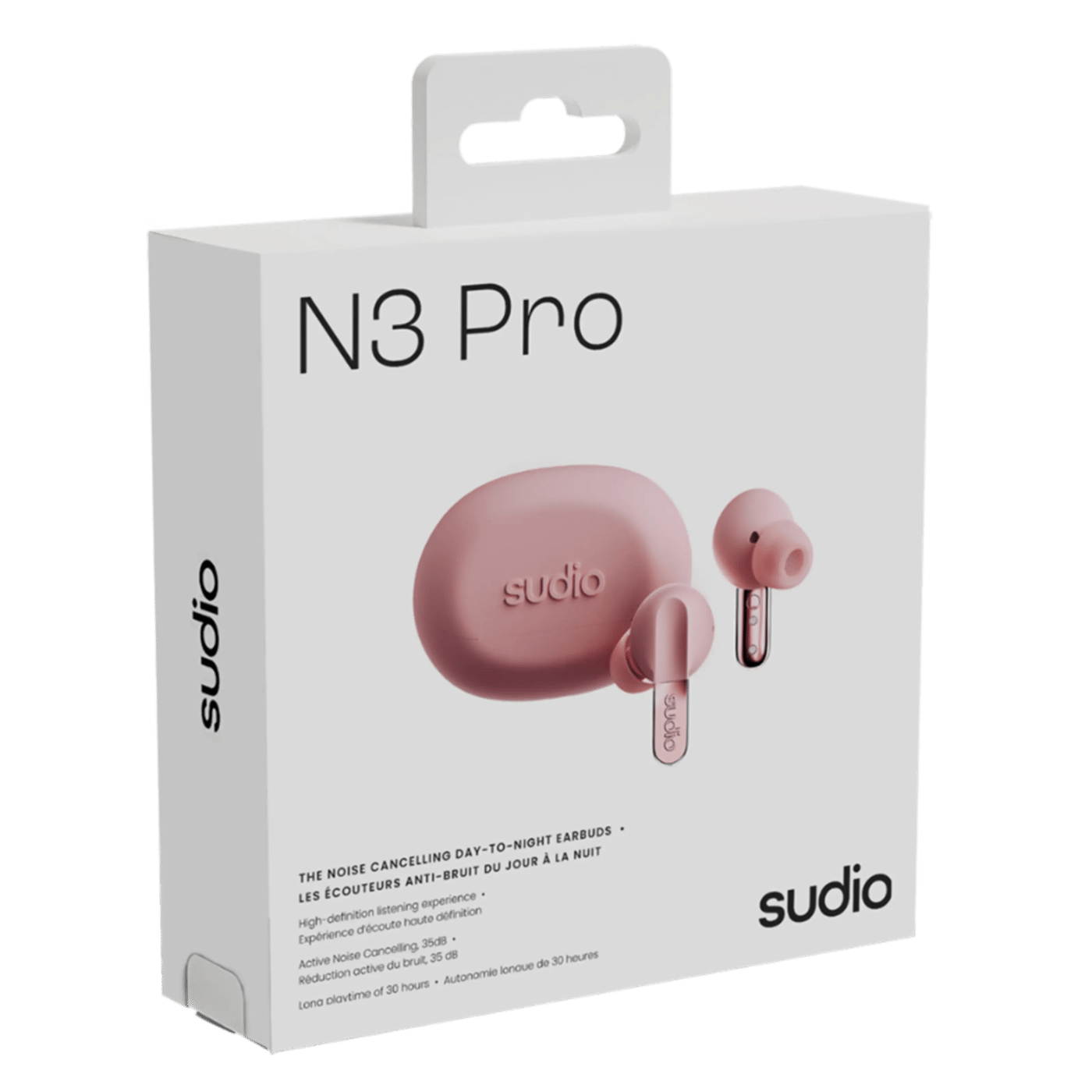 Sudio N3 Pro Day-To-Night in-ear hodetelefoner Rosa