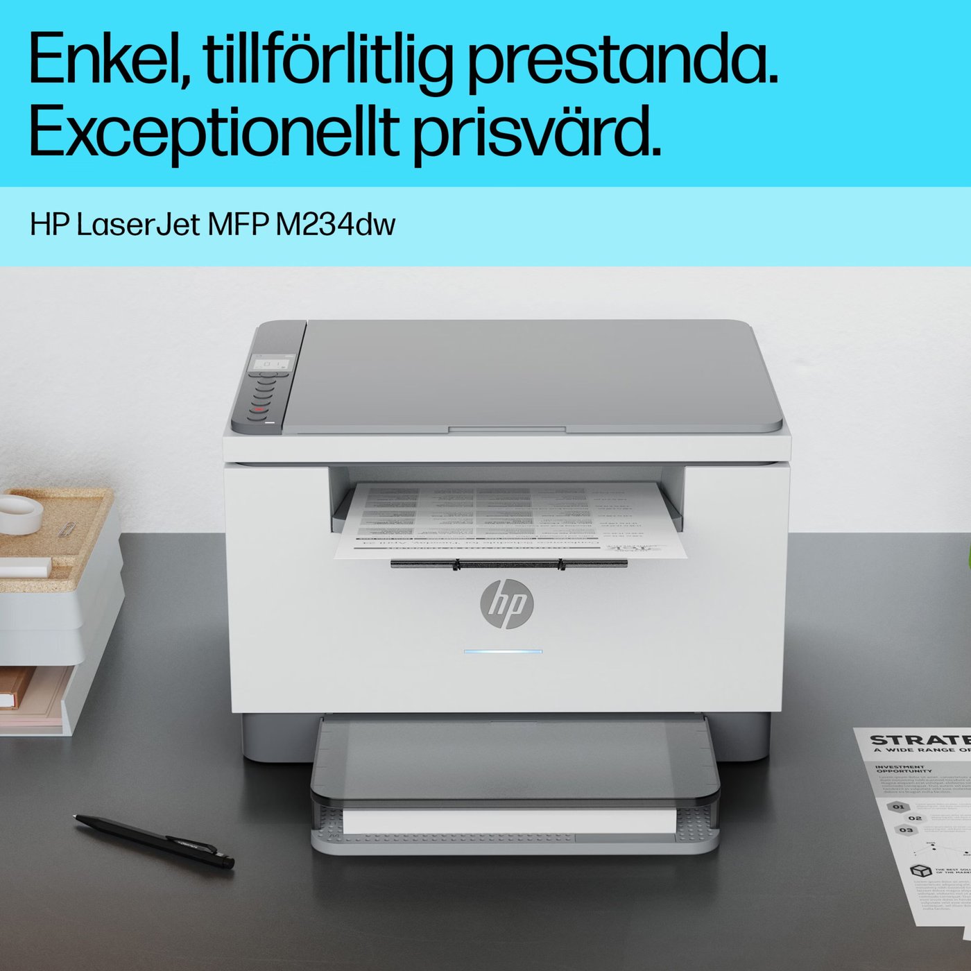 HP LaserJet MFP M234dw multifunktionsskrivare Trådlös