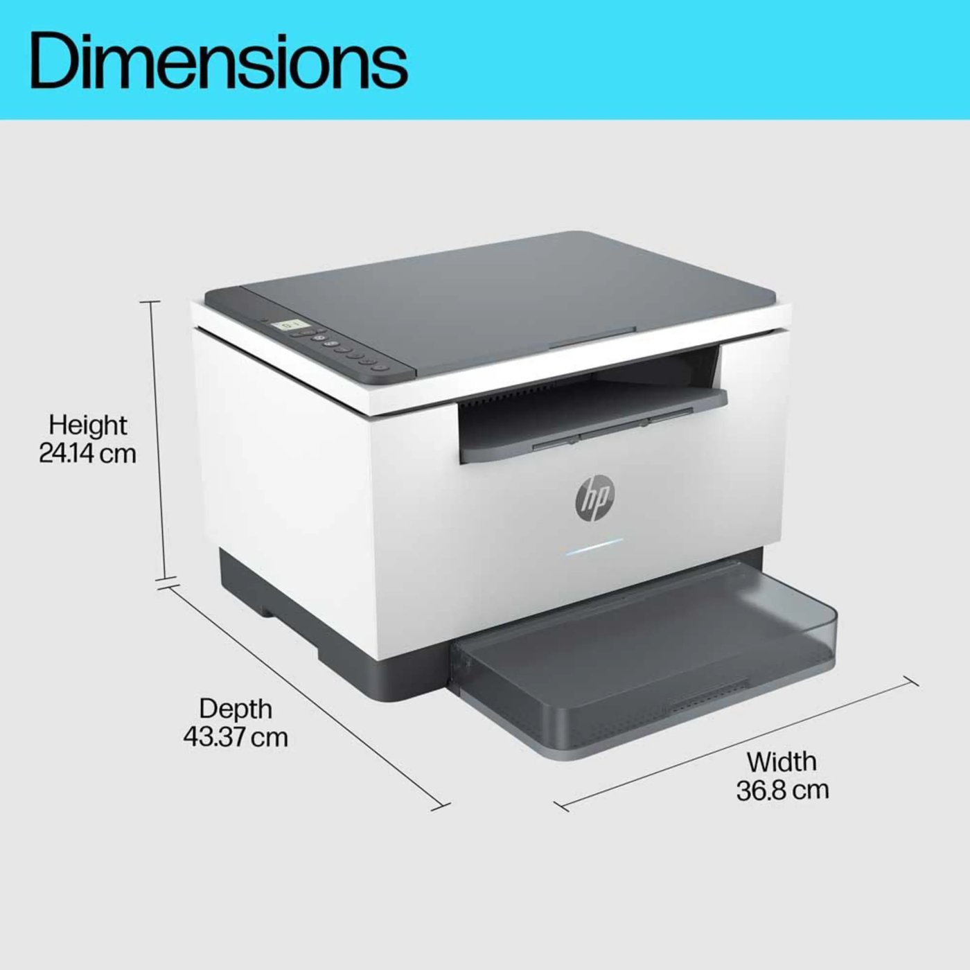 HP LaserJet MFP M234dw multifunksjonsskriver Trådløs