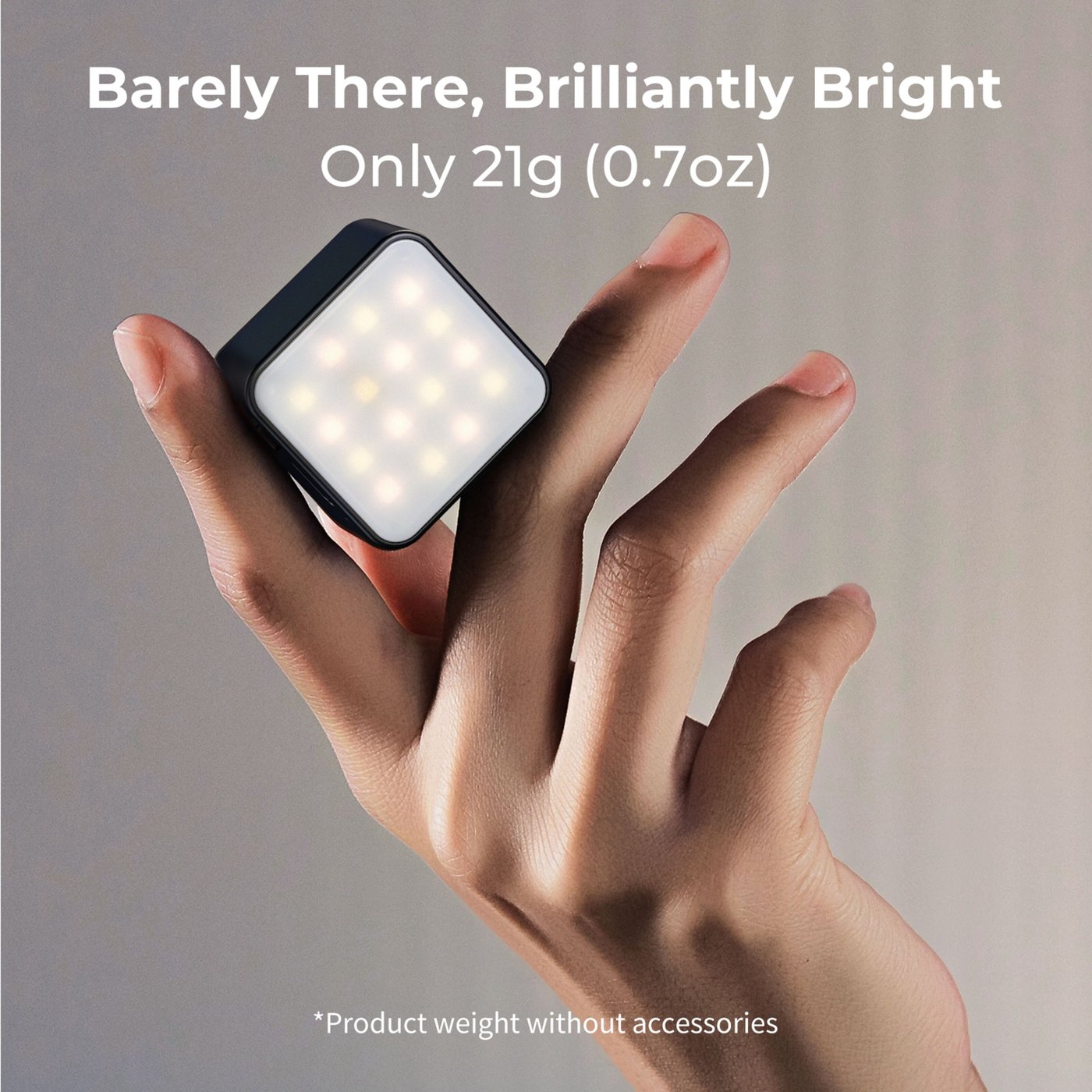 SmallRig Videolampe for actionkameraer