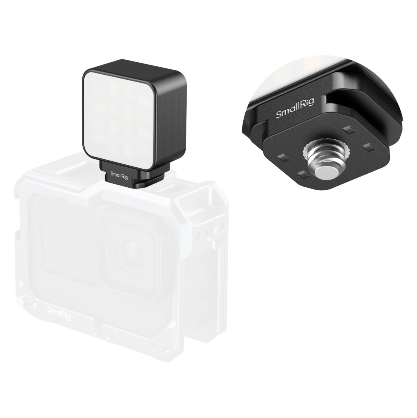 SmallRig Videolampe for actionkameraer