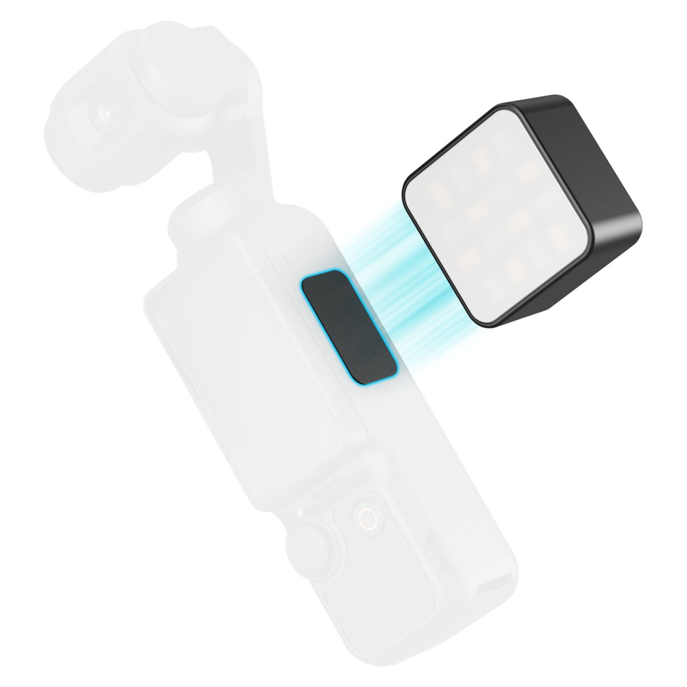 SmallRig Videolampe for actionkameraer