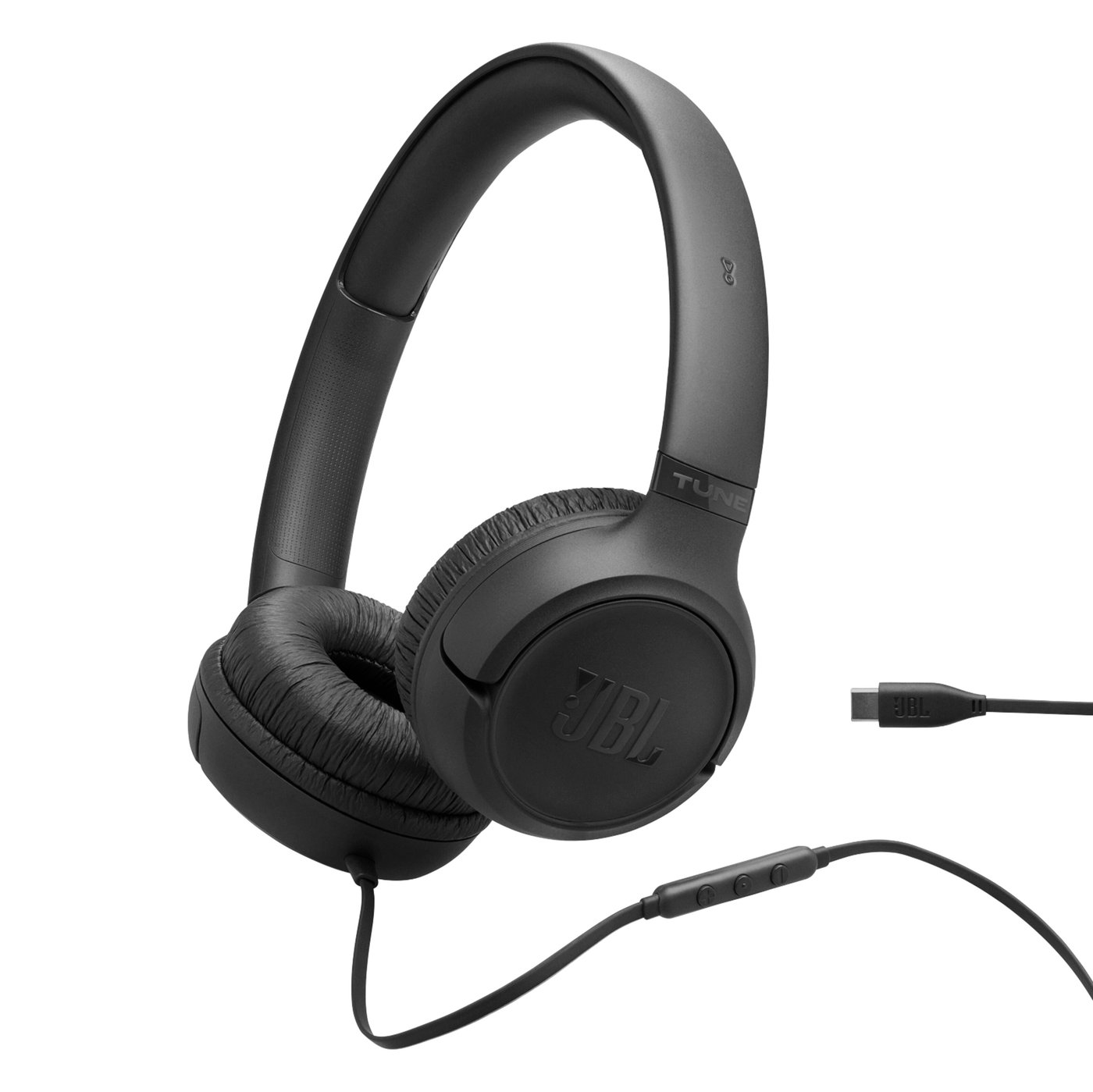 JBL Tune 530C USB-C on-ear-hodetelefoner Svart