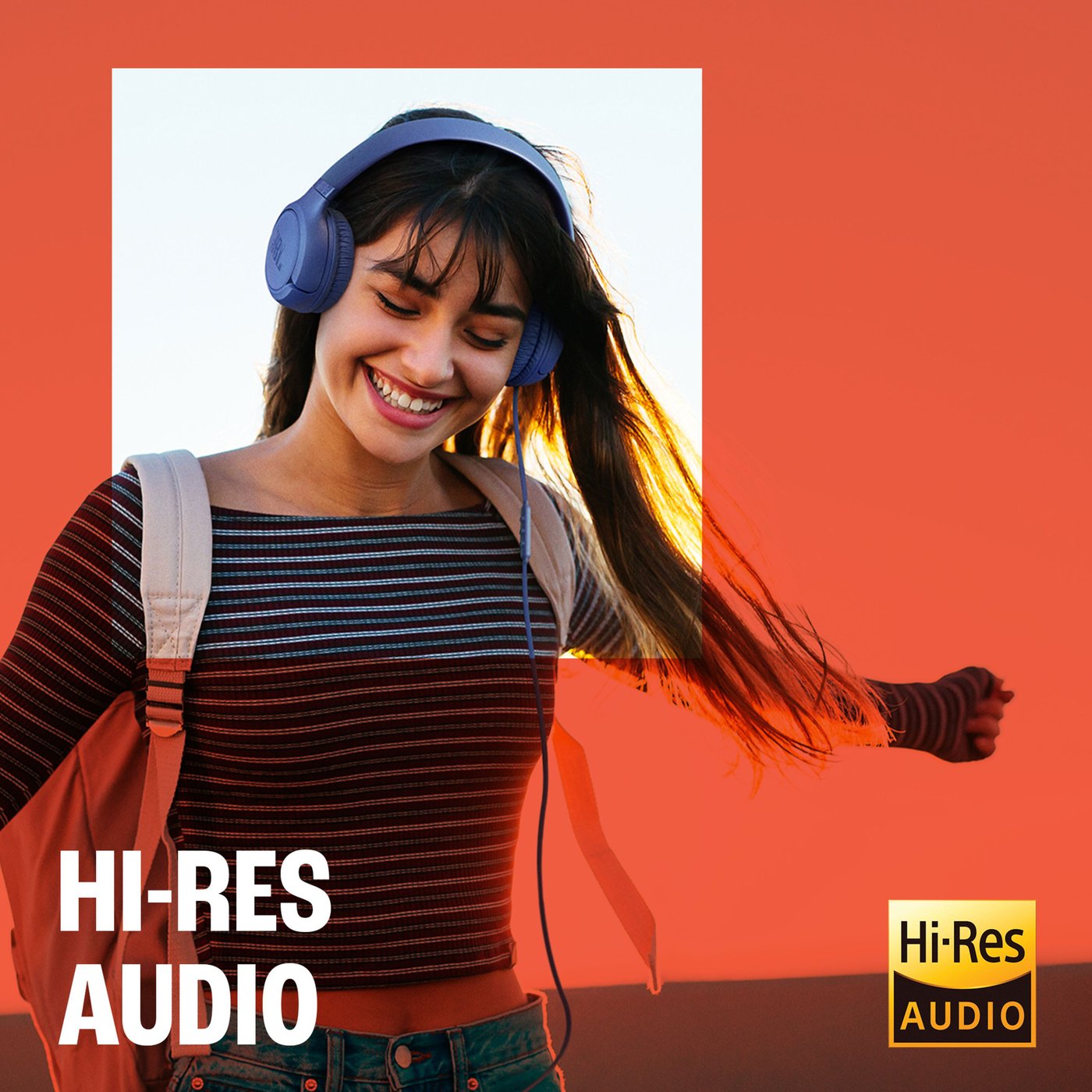 JBL Tune 530C USB-C on-ear-hodetelefoner Svart