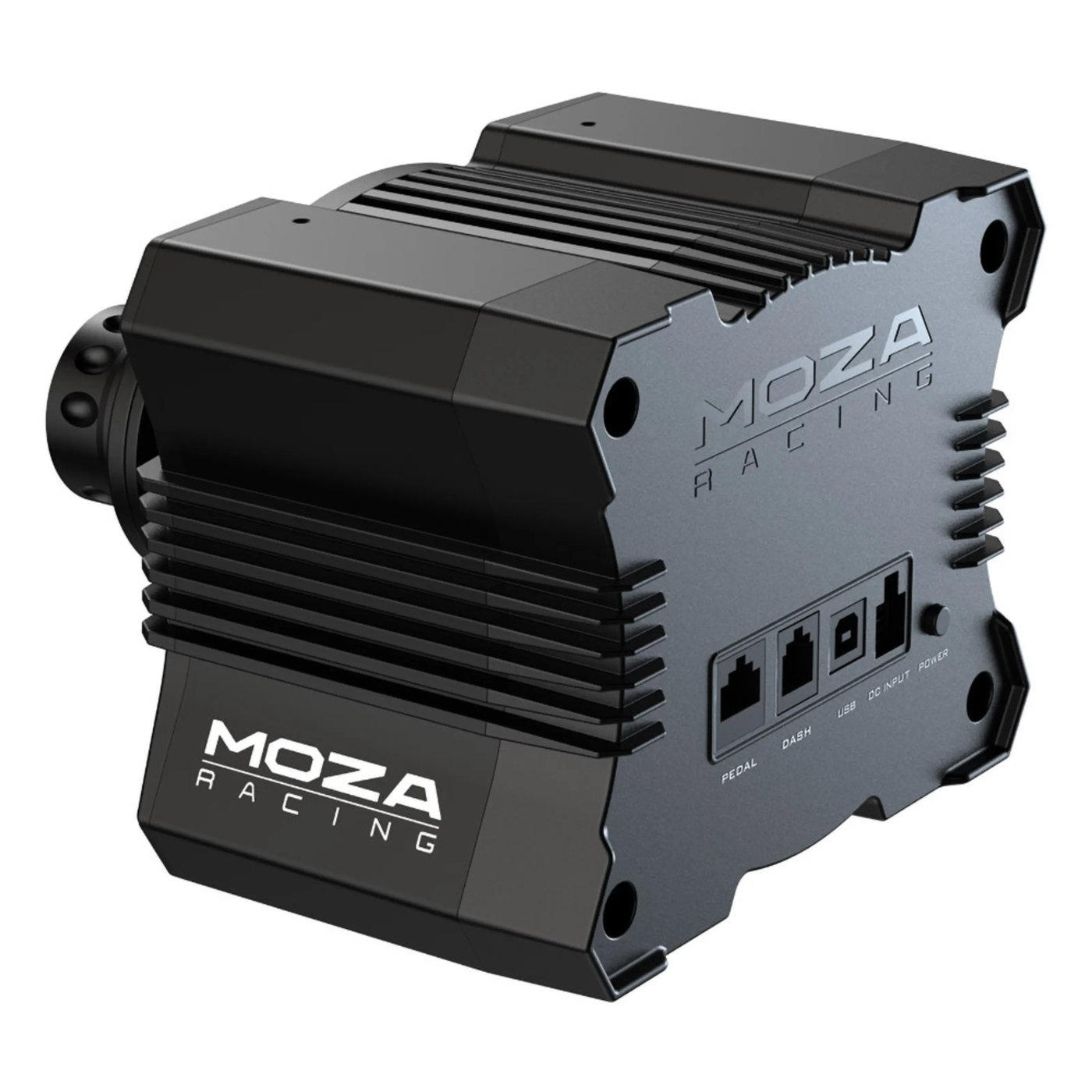 MOZA Racing R5 racingsimulator med ratt och pedaler