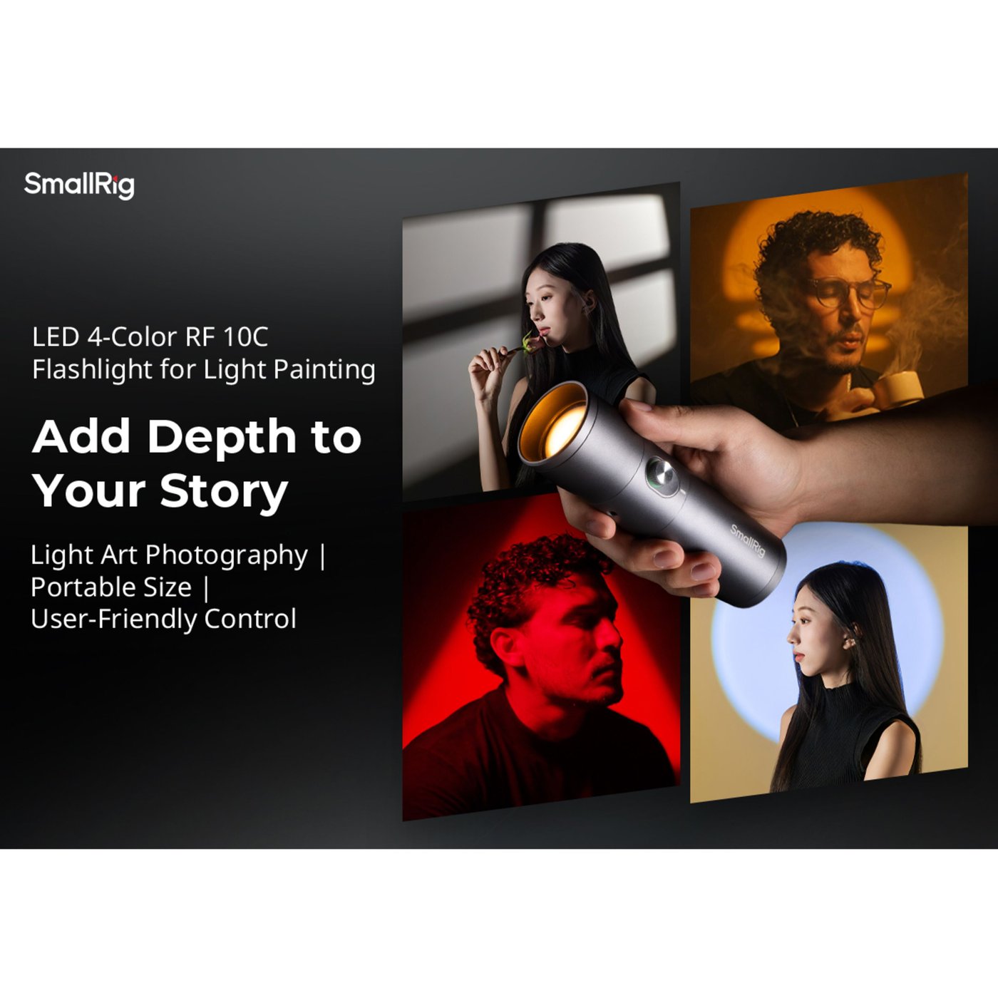 SmallRig LED Video Light RF 10C