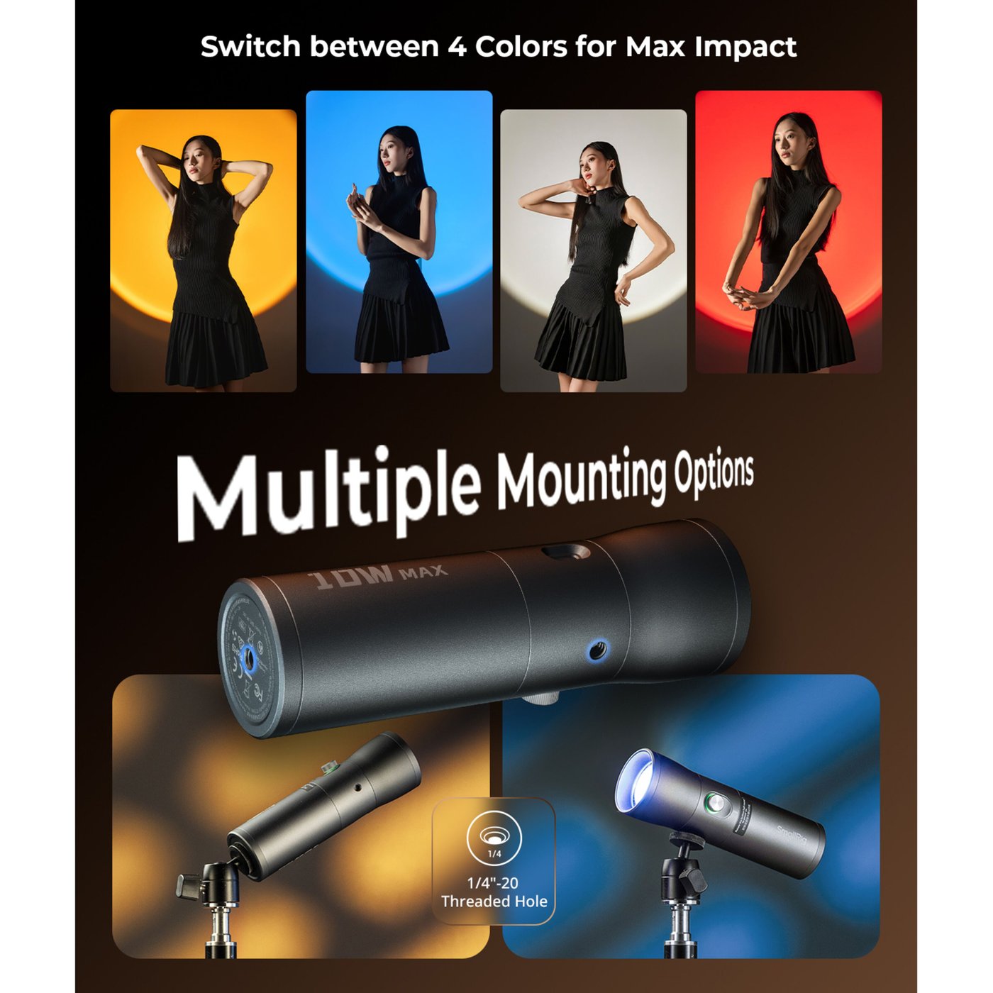 SmallRig LED Video Light RF 10C