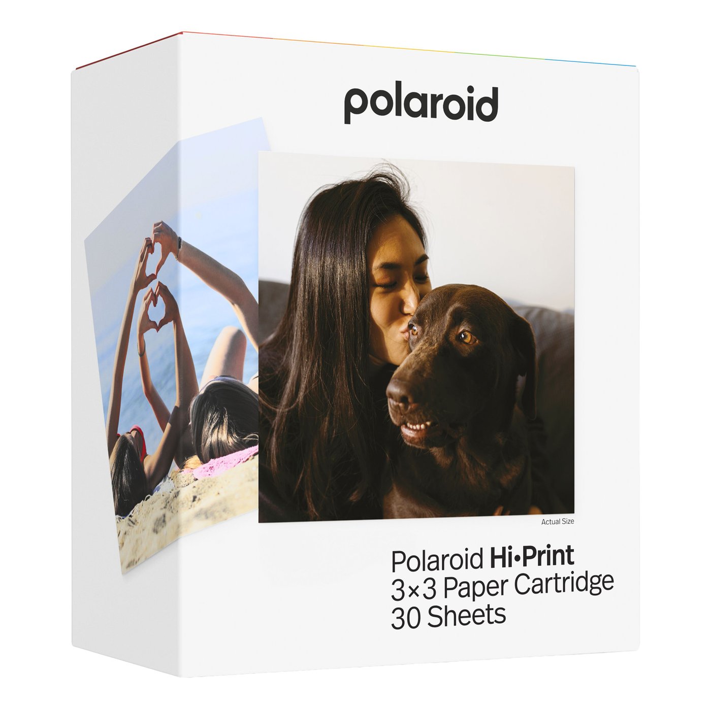 Polaroid Hi·Print 3×3 papperskassett 30 ark