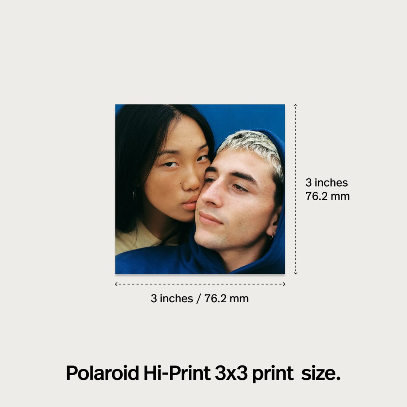 Polaroid Hi·Print 3×3 papirkassett 30 ark