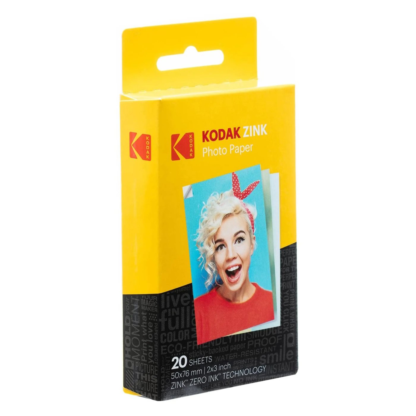 Kodak Zink fotopapir 2 x 3" 20-pk.