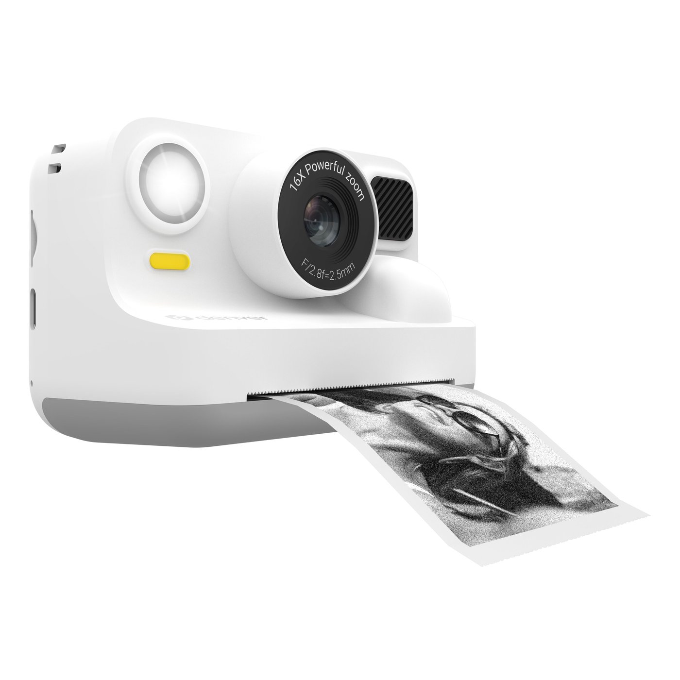 Denver KPC-1374BTW barnkamera med termisk utskrift Vit