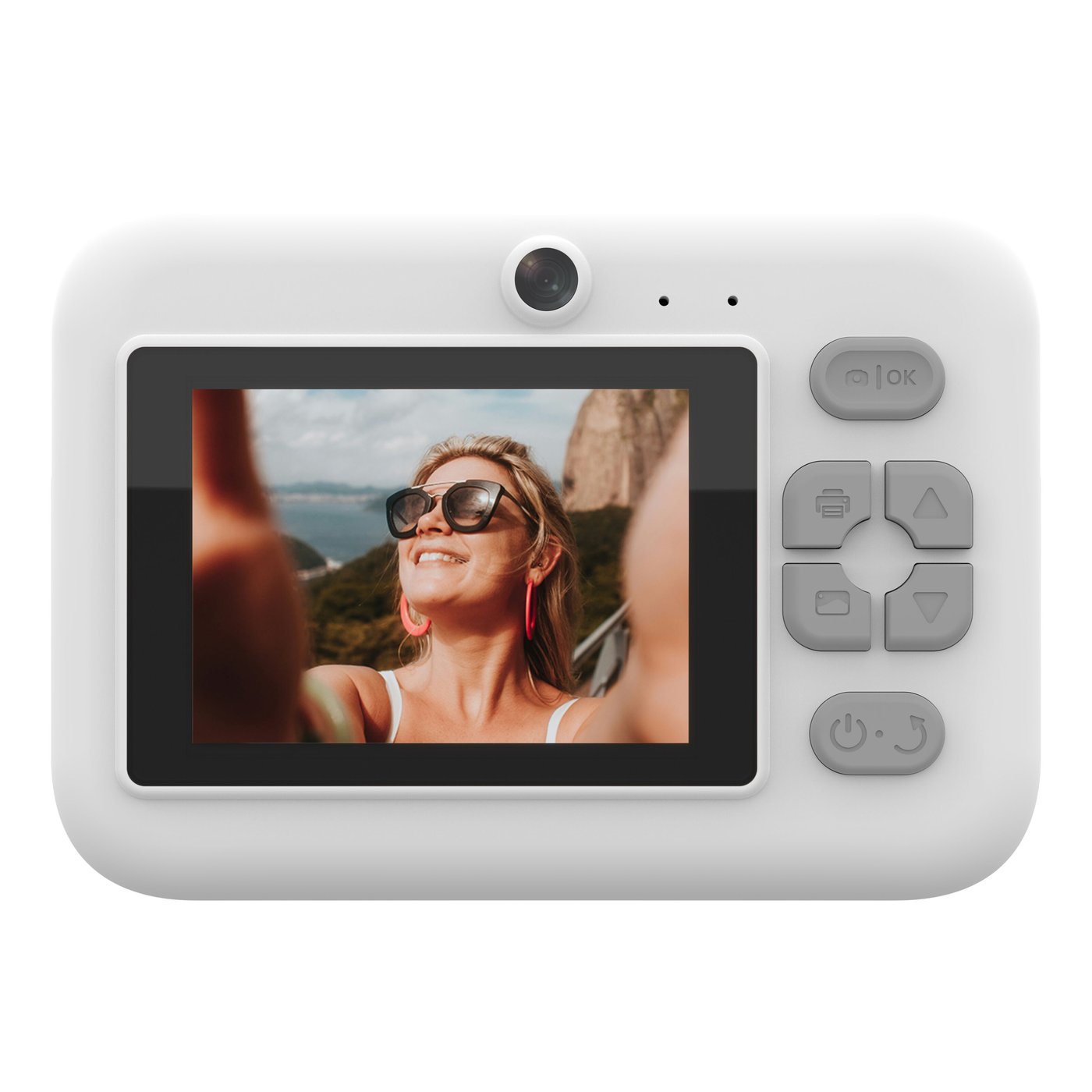 Denver KPC-1374BTW barnkamera med termisk utskrift Vit