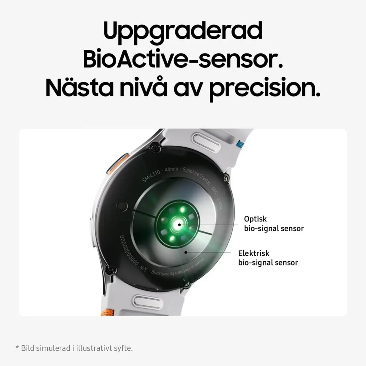 Samsung Galaxy Watch7 44 mm Bluetooth Silver