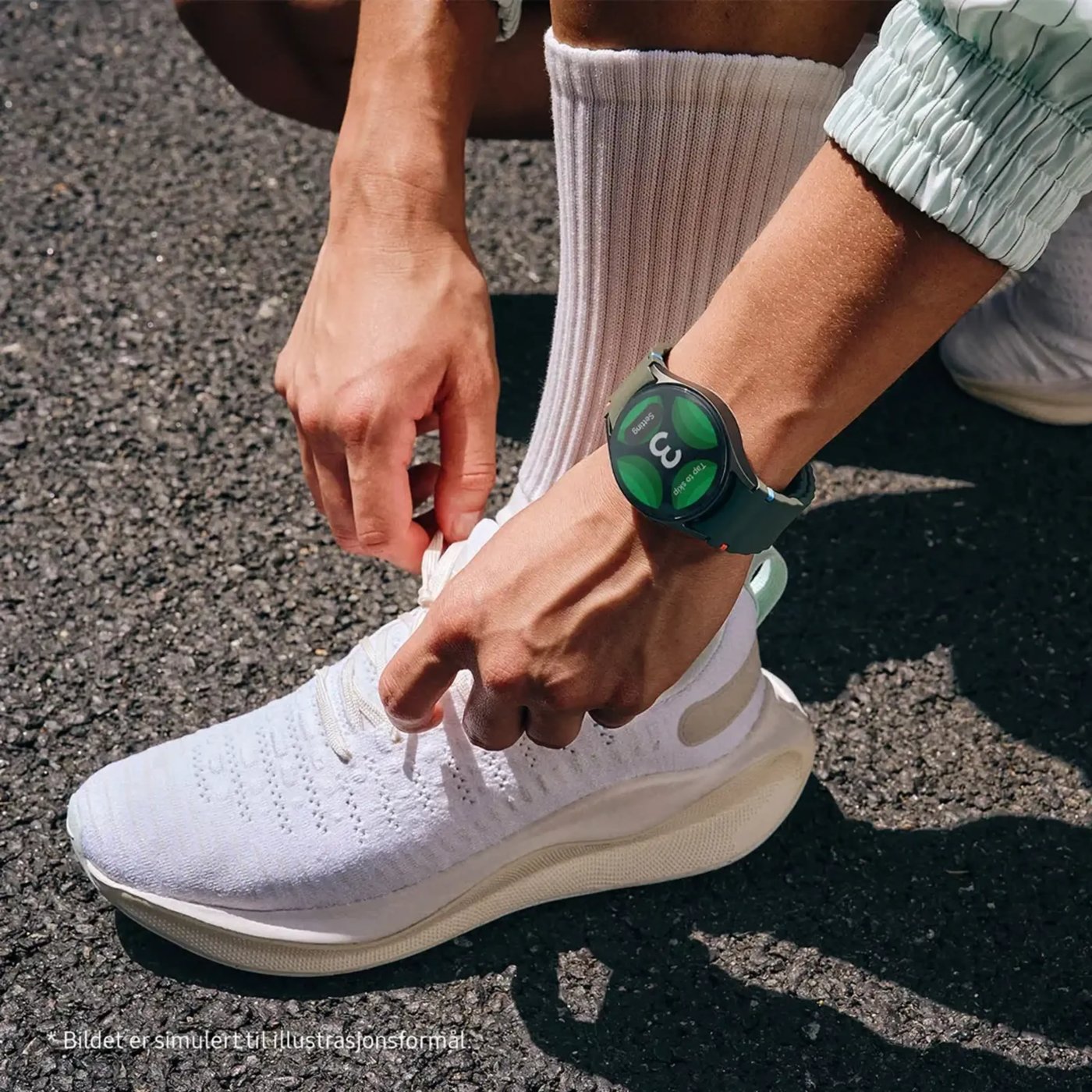Samsung Galaxy Watch7 44 mm Bluetooth Sølv
