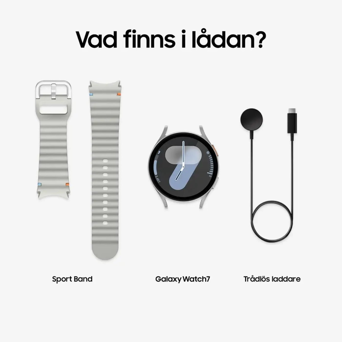 Samsung Galaxy Watch7 44 mm Bluetooth Silver
