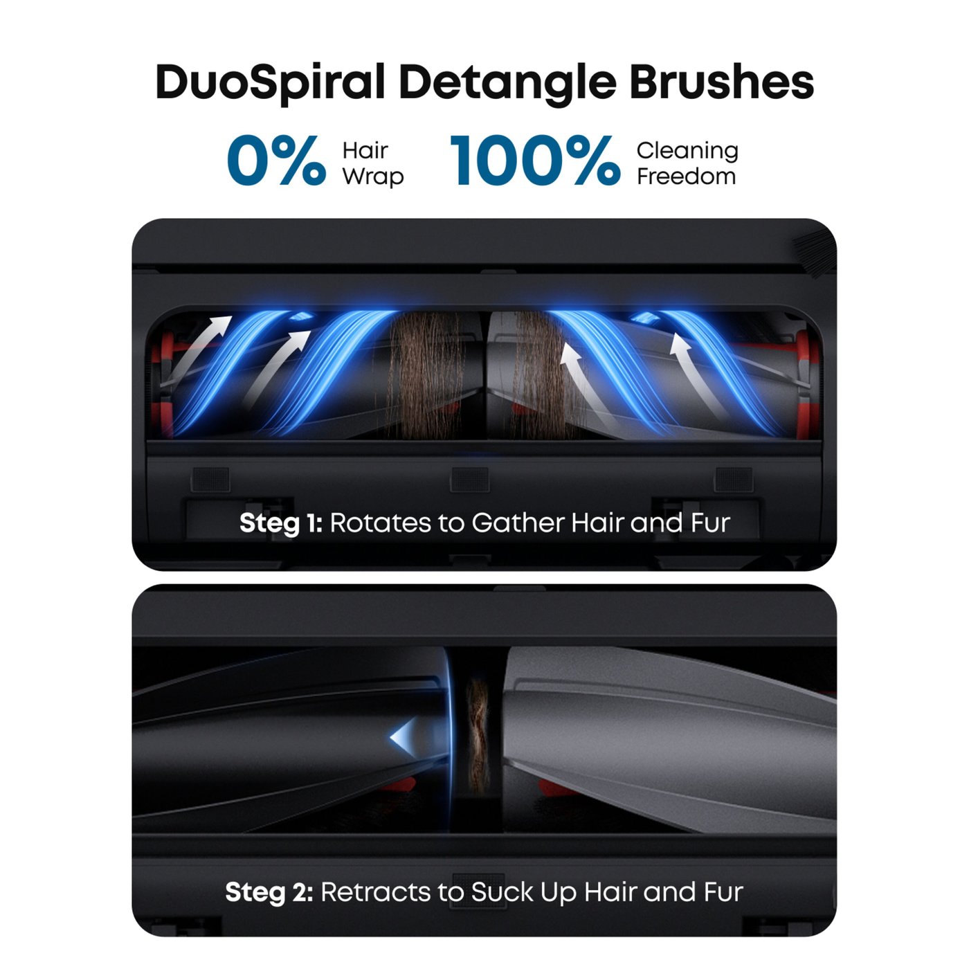 Eufy Omni E28 robotstøvsuger med mopp og basestasjon Svart