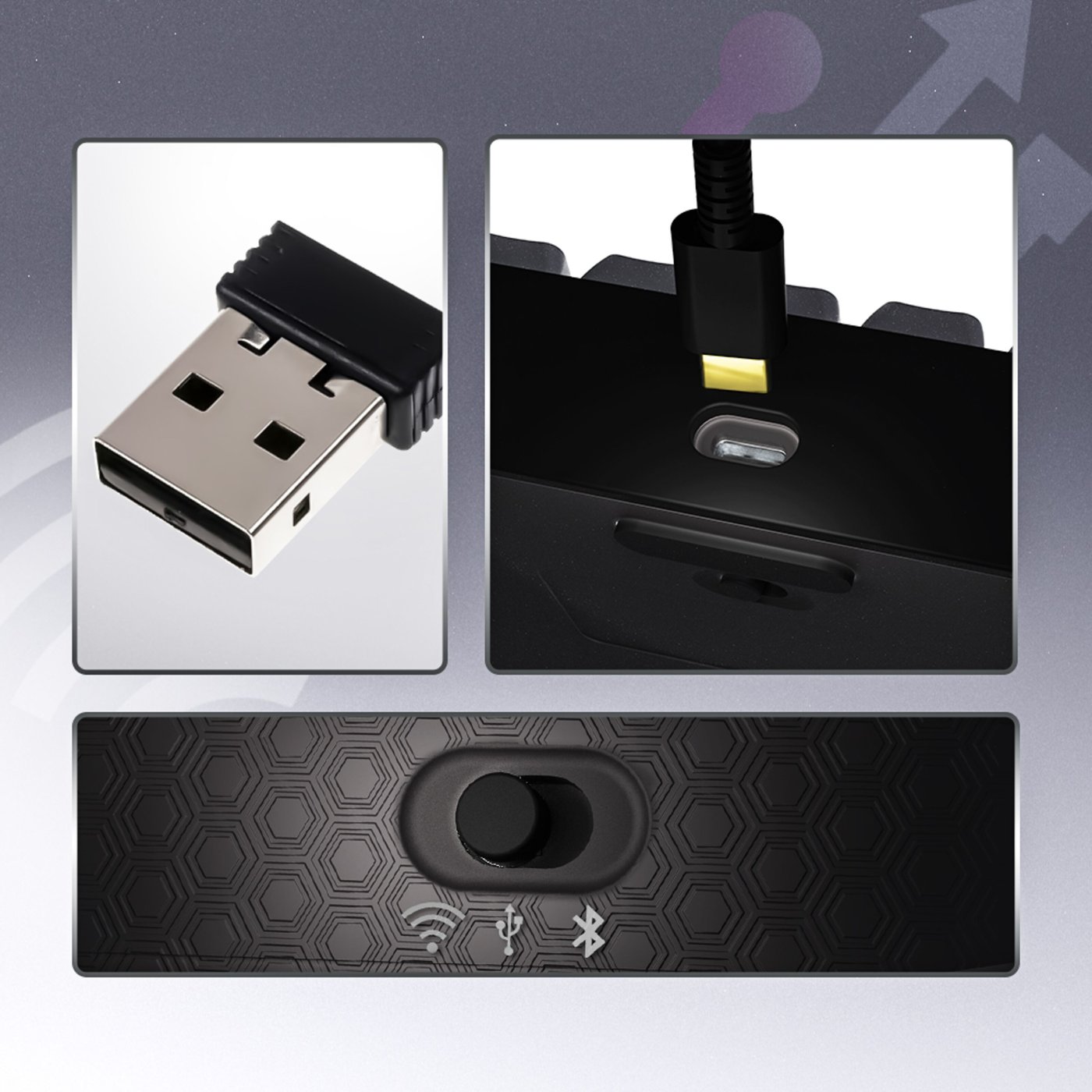 HATOR Skyfall 80 PRO trådløst gamingtastatur