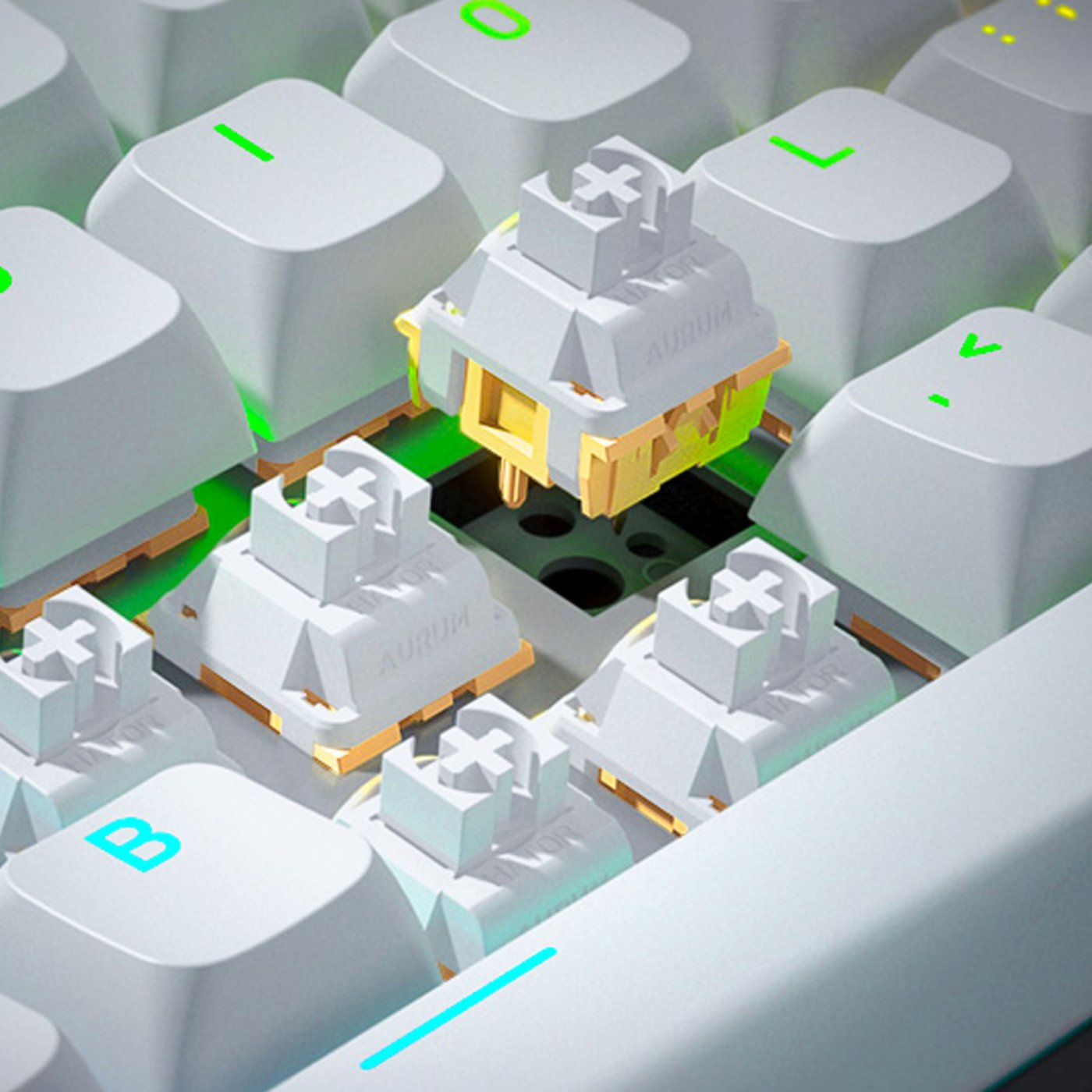 HATOR Skyfall 100 Pro trådløst gamingtastatur