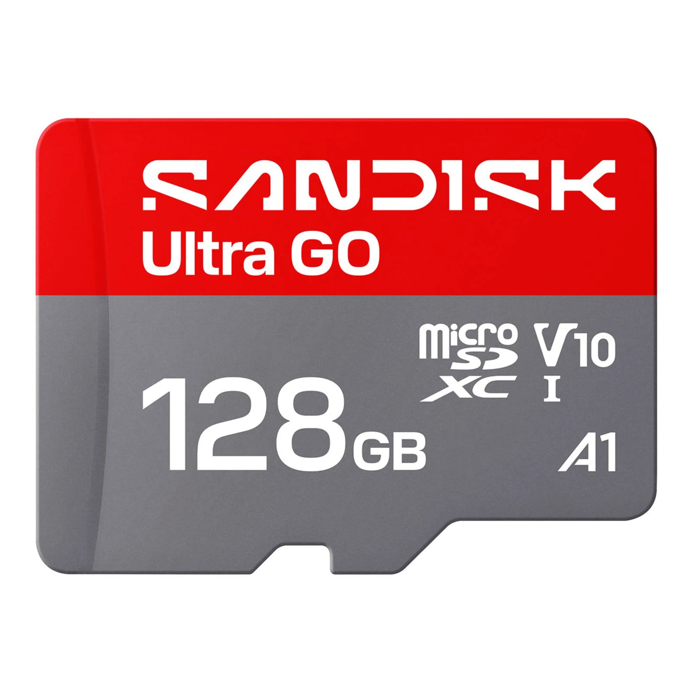 Sandisk microSD Ultra Go minneskort 128 GB – 190 MB/s
